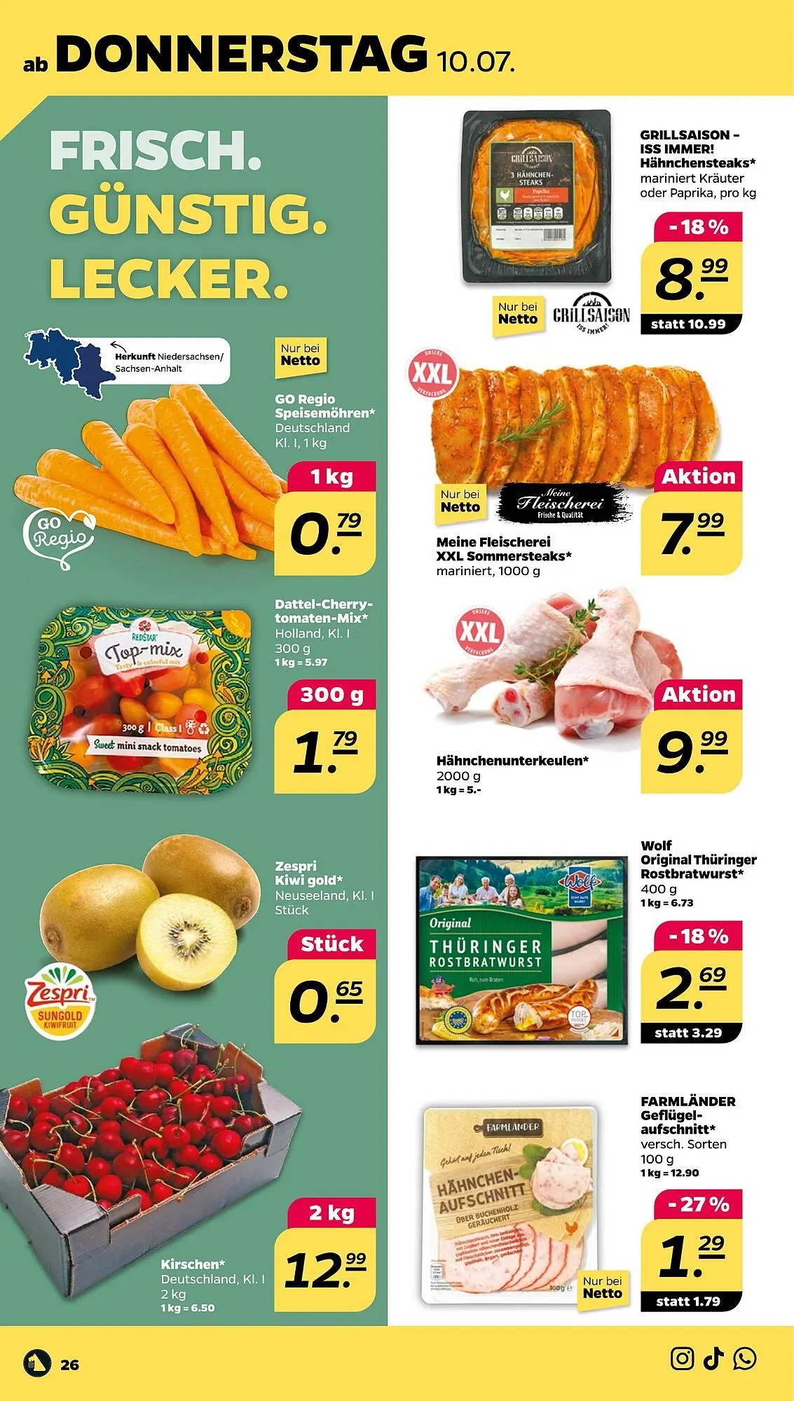 NETTO Prospekt von 7. Juli bis 12. Juli 2025 - Prospekt seite 30