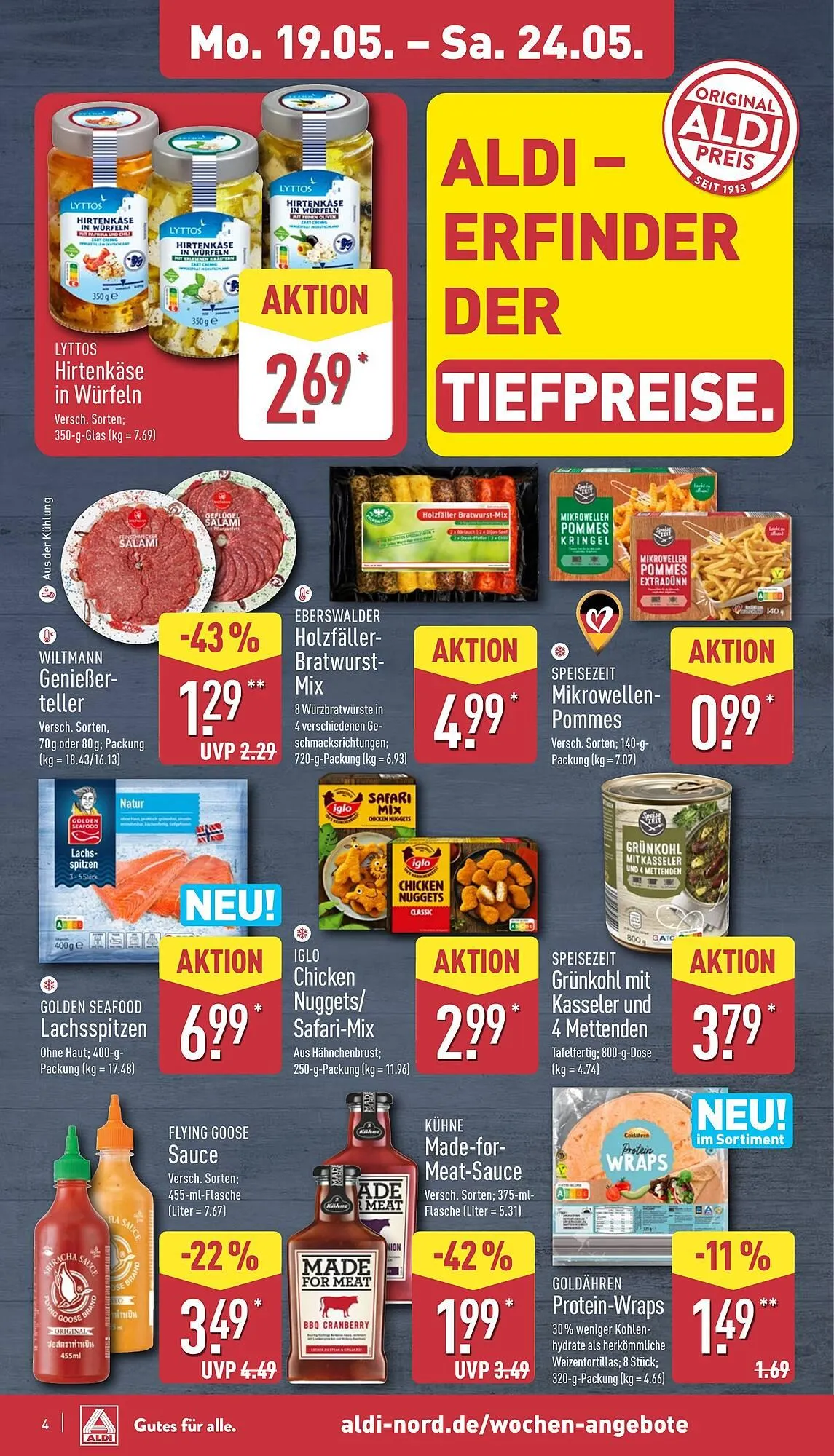 Aldi Nord Prospekt von 19. Mai bis 25. Mai 2025 - Prospekt seite 8