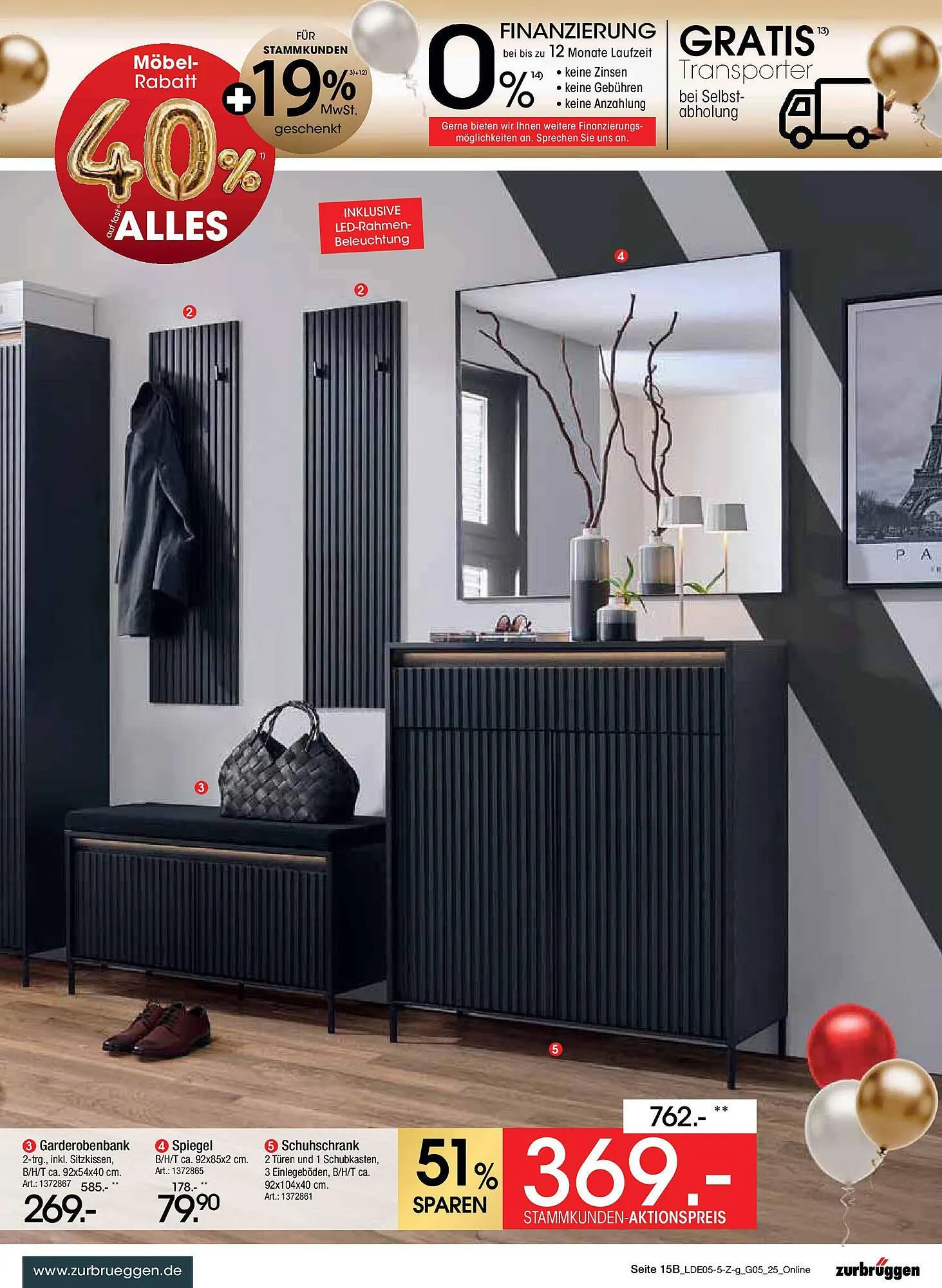 Zurbrüggen Prospekt von 9. Mai bis 24. Mai 2025 - Prospekt seite 19