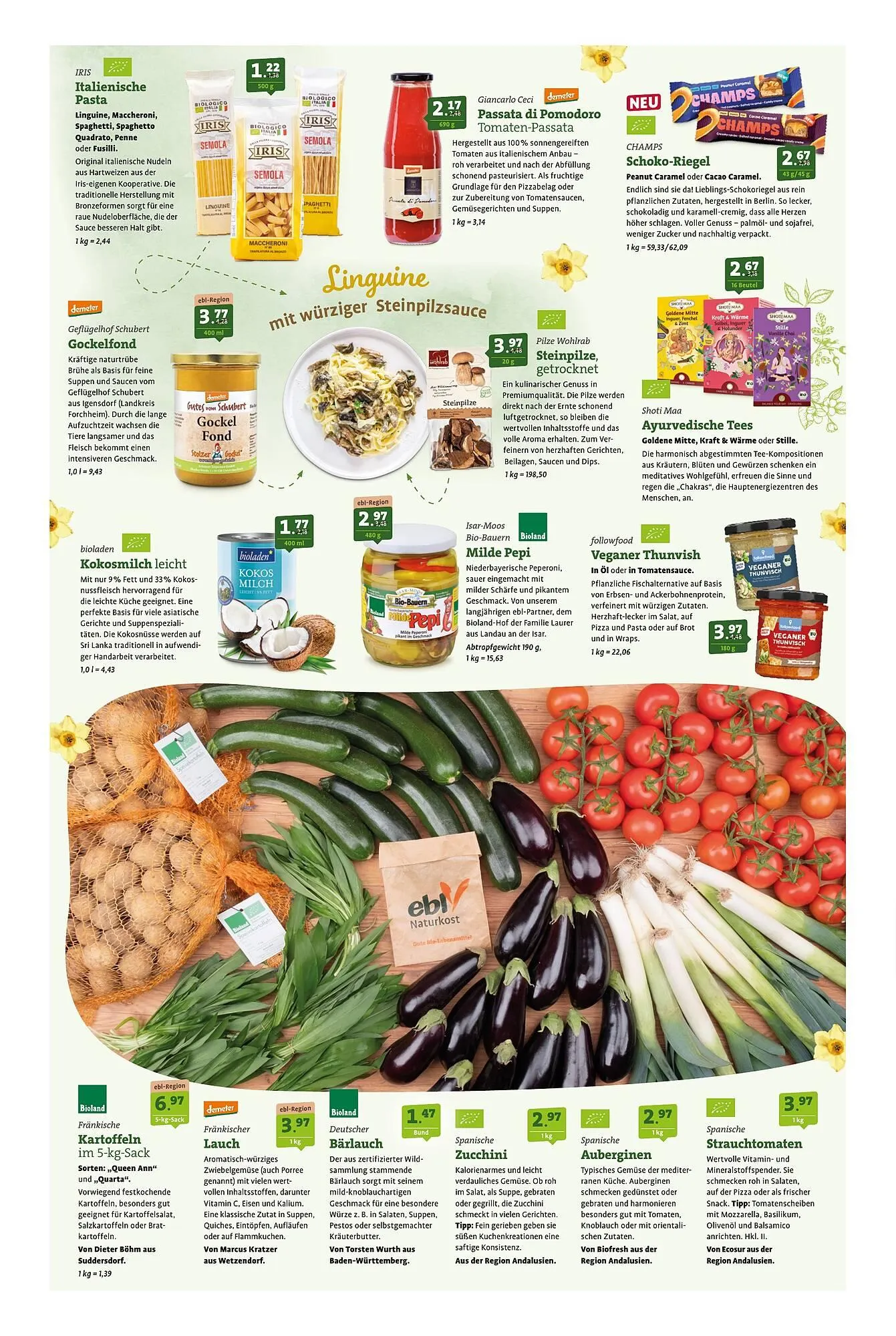 Ebl Naturkost Prospekt von 2. April bis 8. April 2025 - Prospekt seite 3