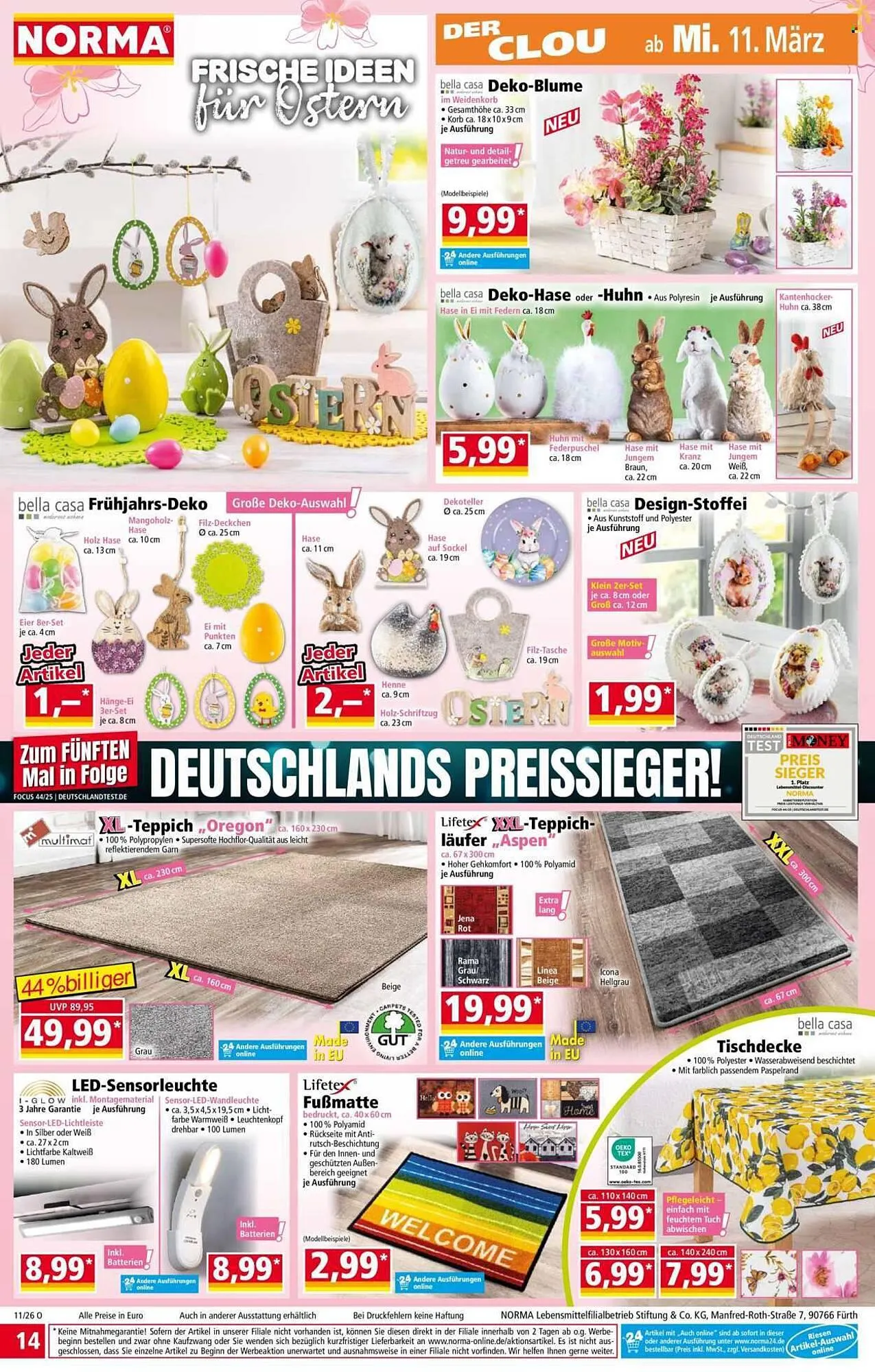 Norma Prospekt von 9. März bis 15. März 2026 - Prospekt seite 14