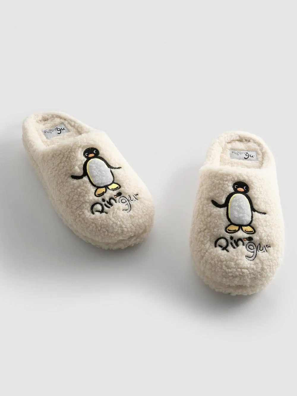 „Pingu“ Borg-Hausschuhe