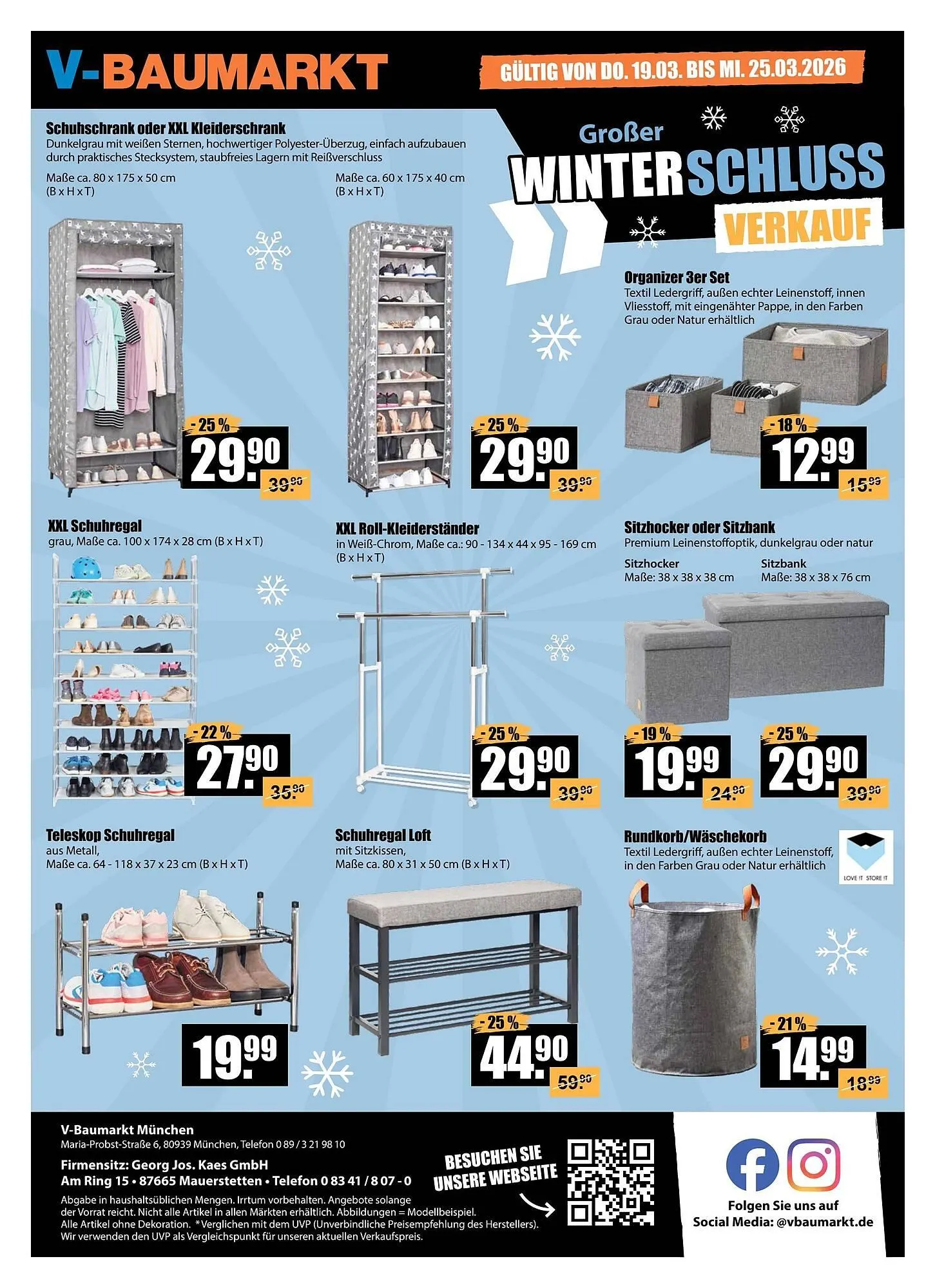 V Baumarkt Prospekt von 19. März bis 26. März 2026 - Prospekt seite 12