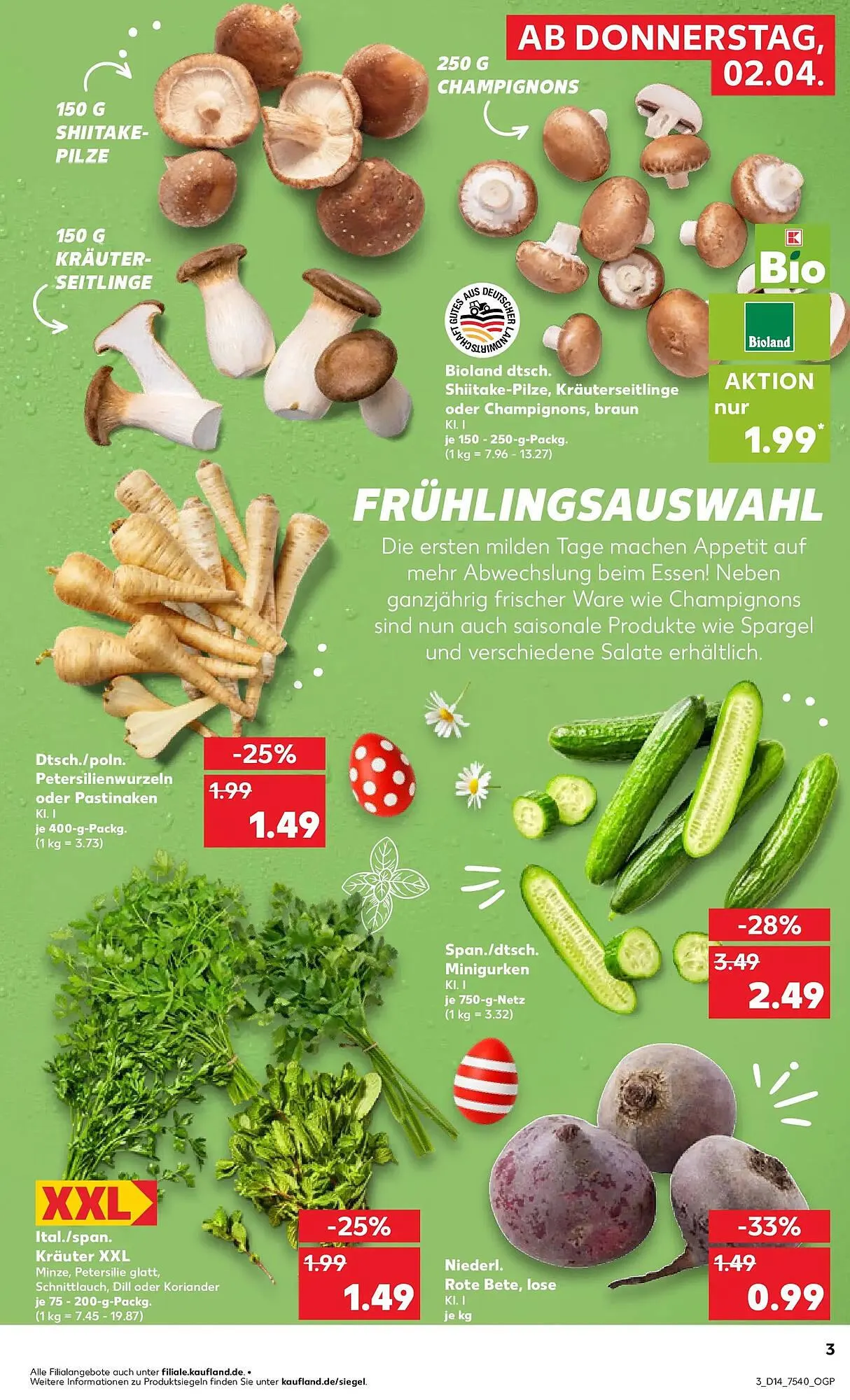Kaufland Prospekt von 29. März bis 1. April 2026 - Prospekt seite 17