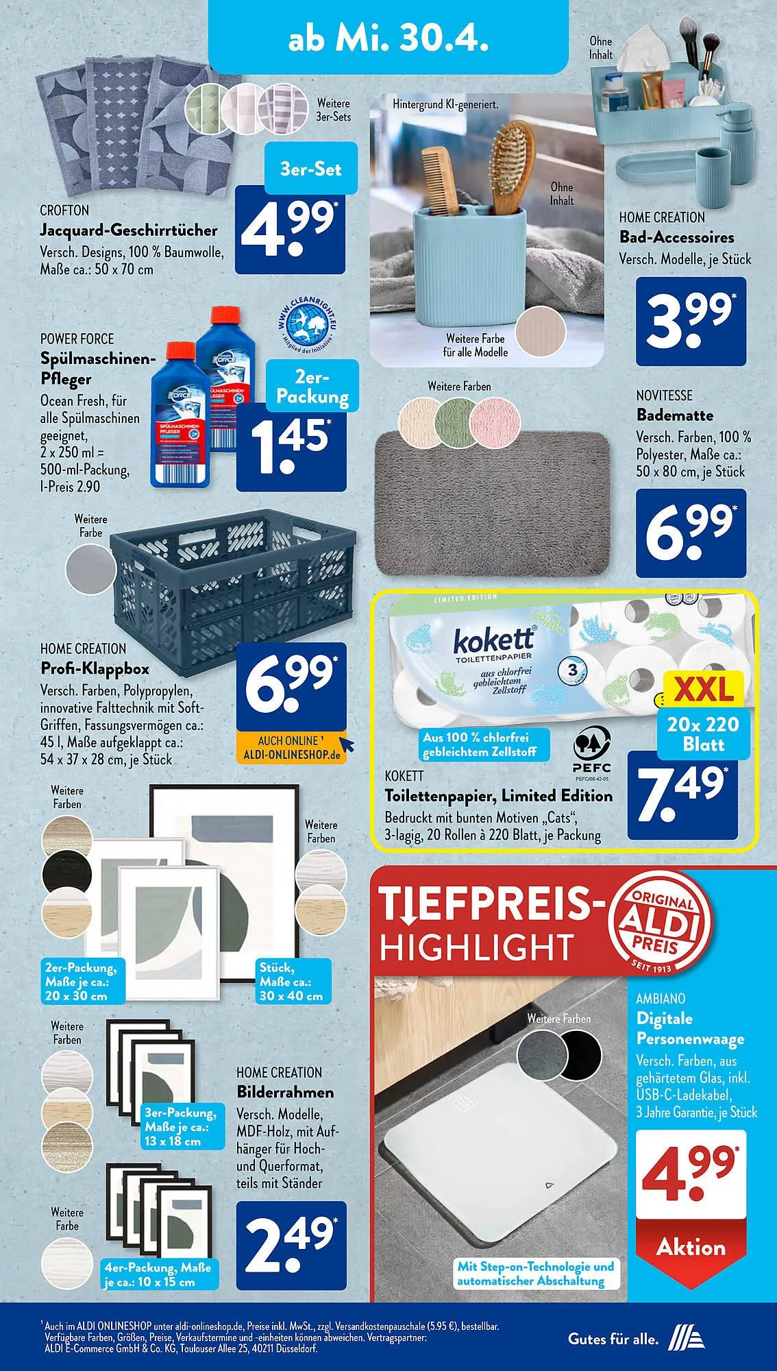 Aldi Süd Prospekt von 28. April bis 3. Mai 2025 - Prospekt seite 20