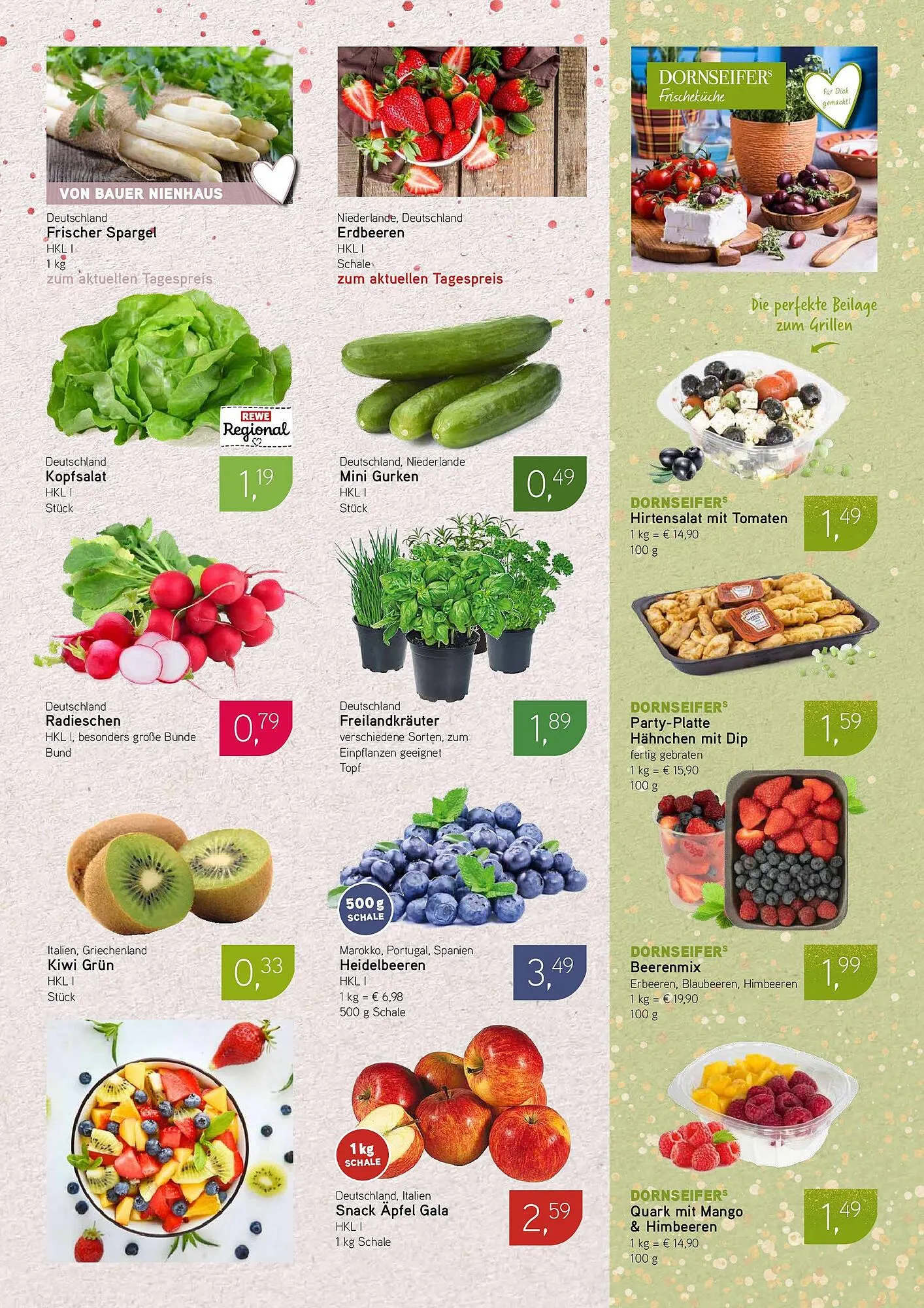 Dornseifer Prospekt von 24. April bis 3. Mai 2025 - Prospekt seite 9