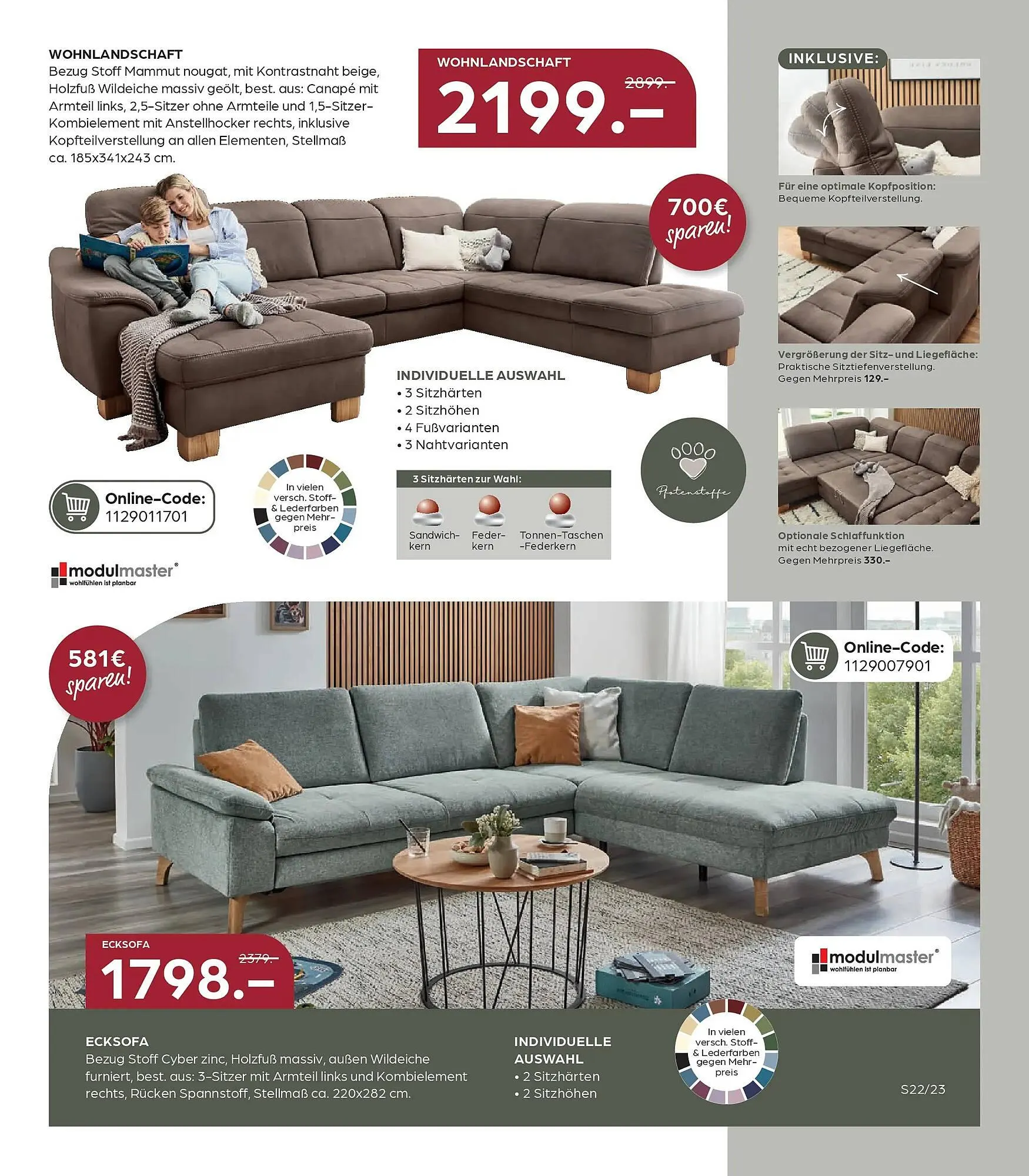 Möbel Buss Prospekt von 19. März bis 4. April 2026 - Prospekt seite 23