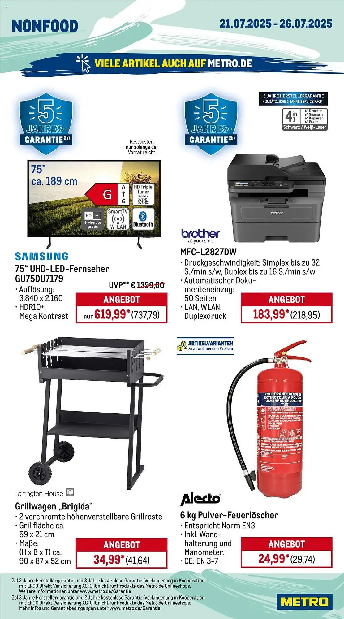 METRO Prospekt von 21. Juli bis 26. Juli 2025 - Prospekt seite 23