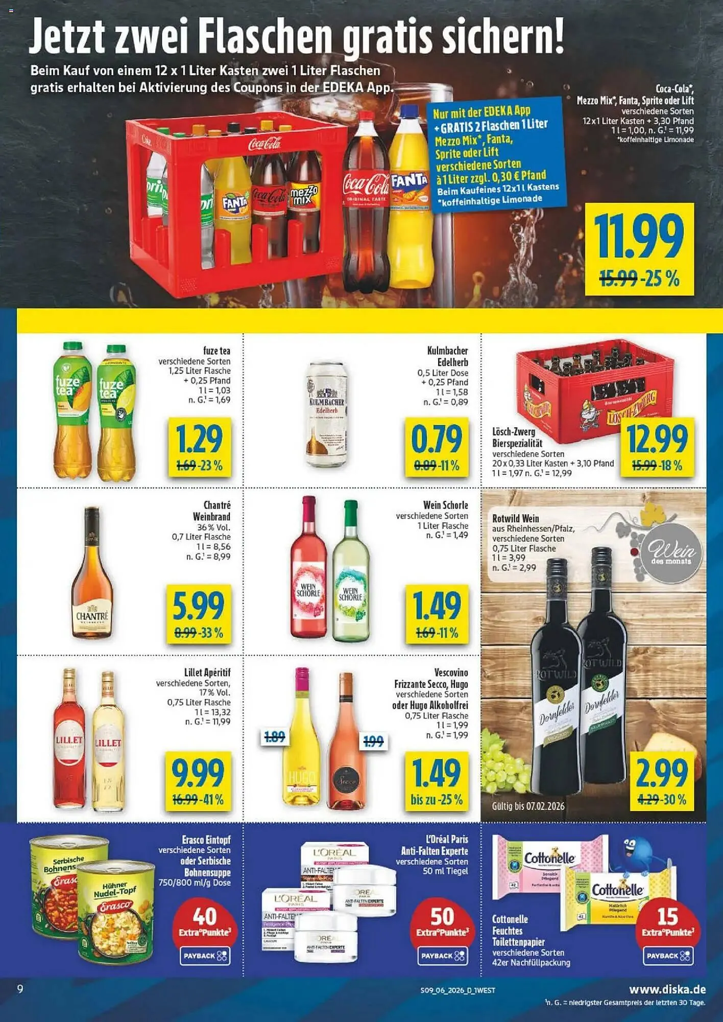 Diska Prospekt von 2. Februar bis 7. Februar 2026 - Prospekt seite 9