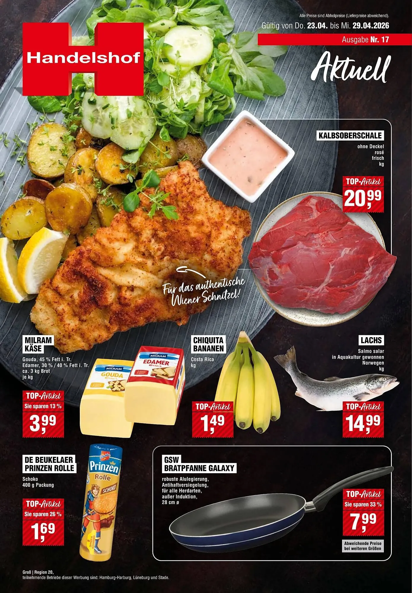 Handelshof Prospekt von 23. April bis 29. April 2026 - Prospekt seite 1