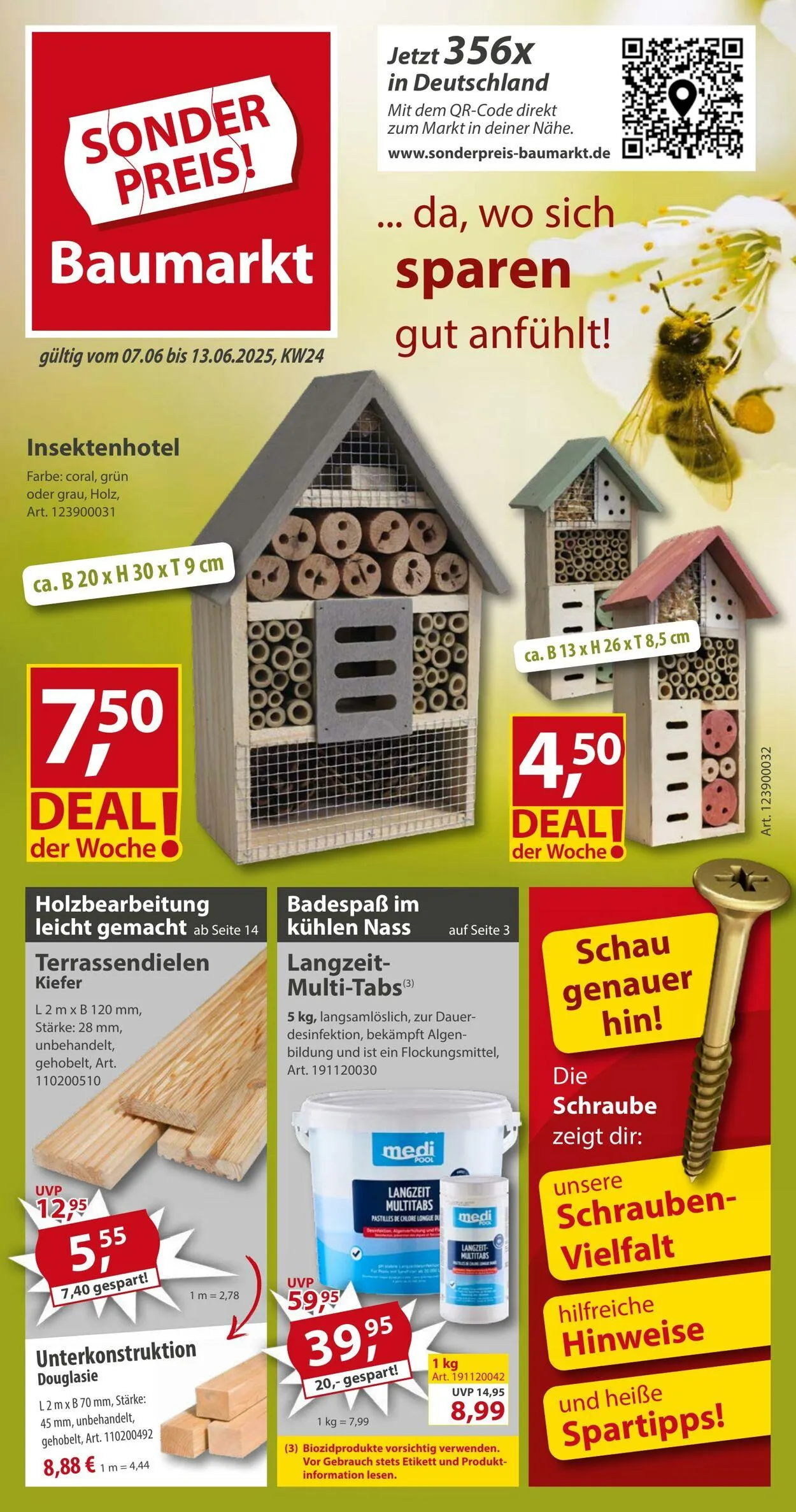 Sonderpreis Baumarkt Aktueller Prospekt - 1