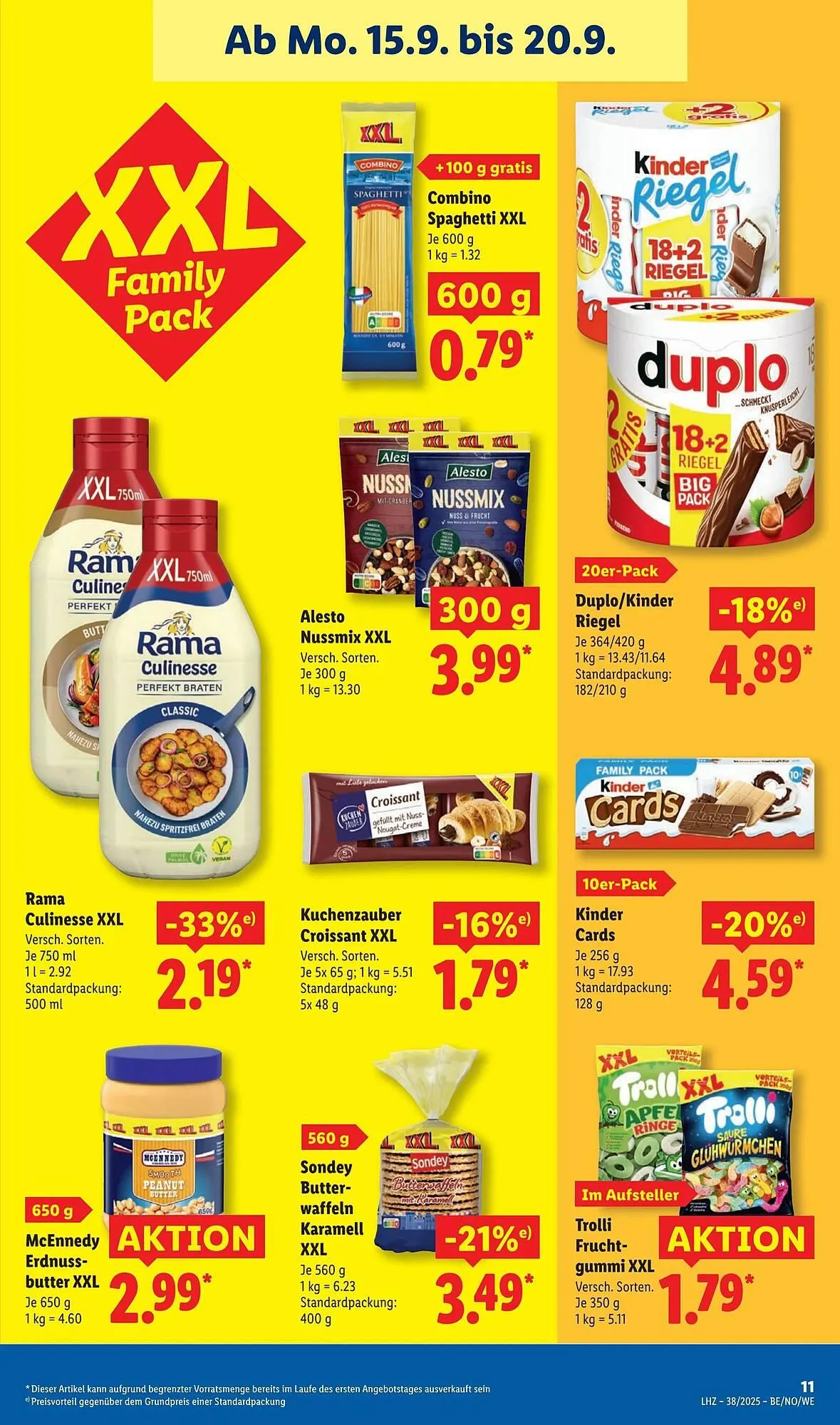 Lidl Prospekt von 15. September bis 21. September 2025 - Prospekt seite 19