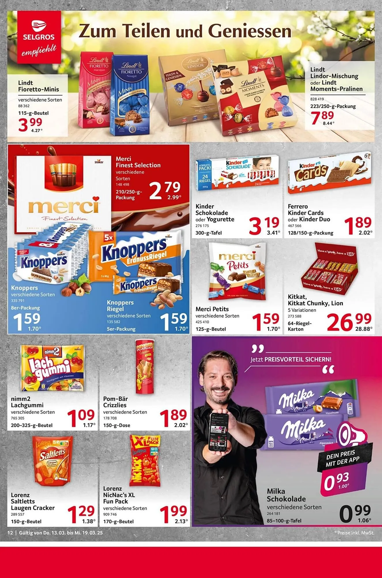 Selgros Prospekt von 13. März bis 20. März 2025 - Prospekt seite 12