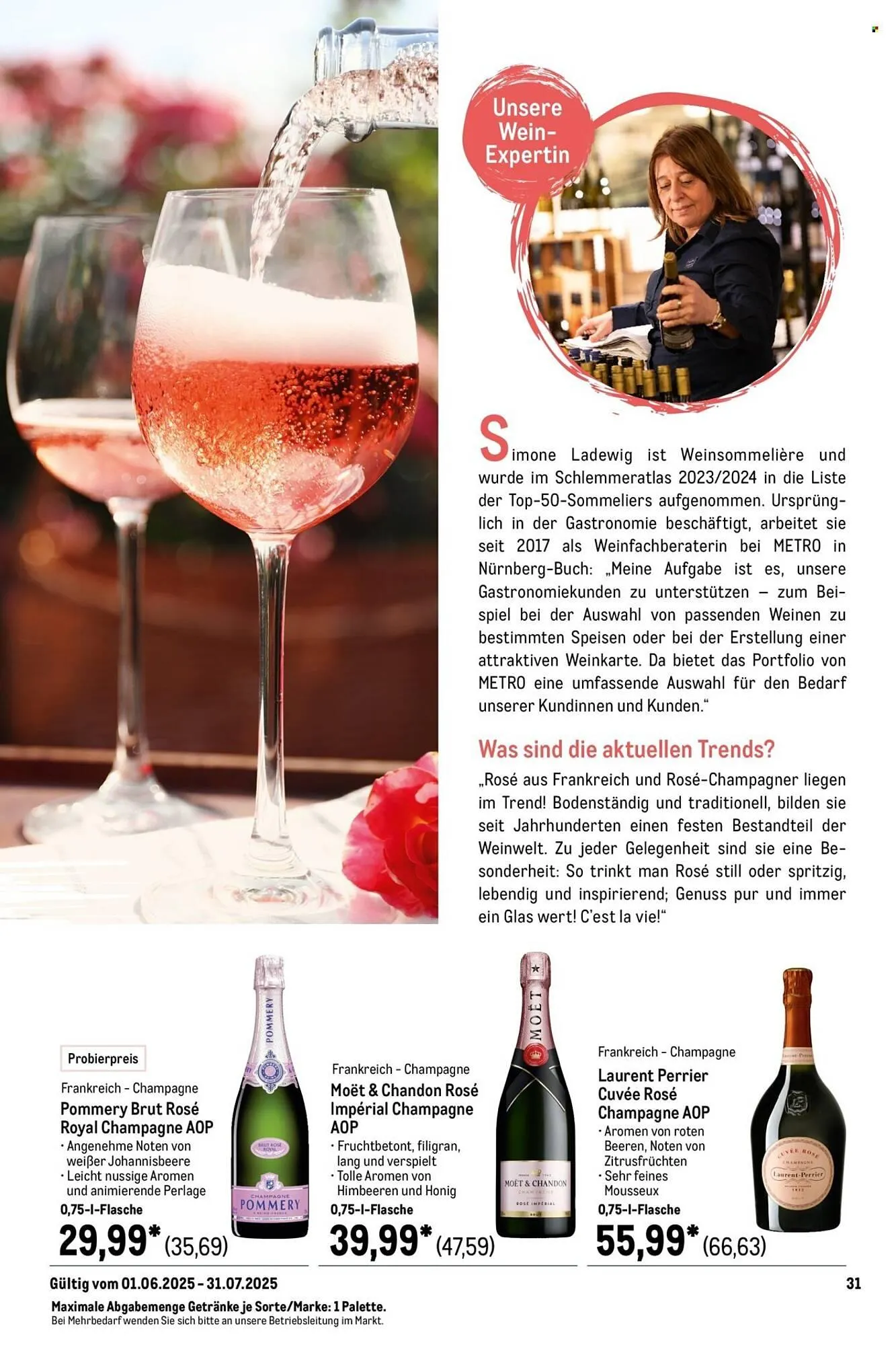 METRO Prospekt von 1. Juni bis 31. Juli 2025 - Prospekt seite 31