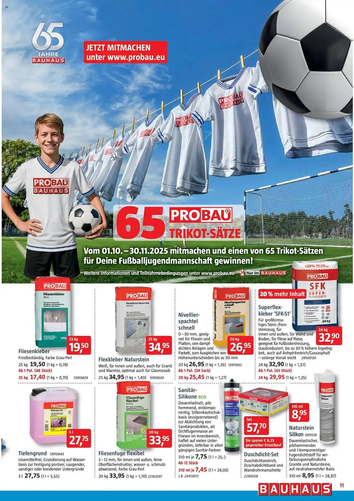 Bauhaus Prospekt von 4. Oktober bis 1. November 2025 - Prospekt seite 11