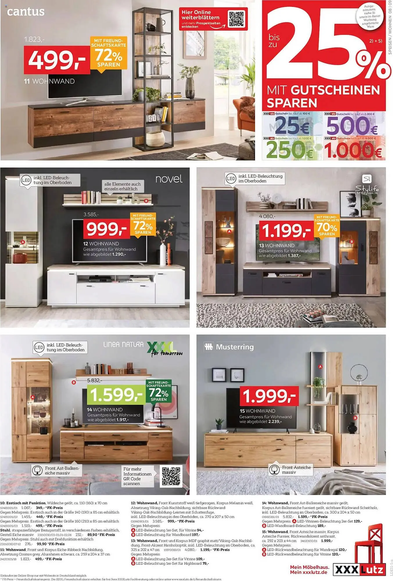 XXXLutz Prospekt von 26. Oktober bis 9. November 2025 - Prospekt seite 9