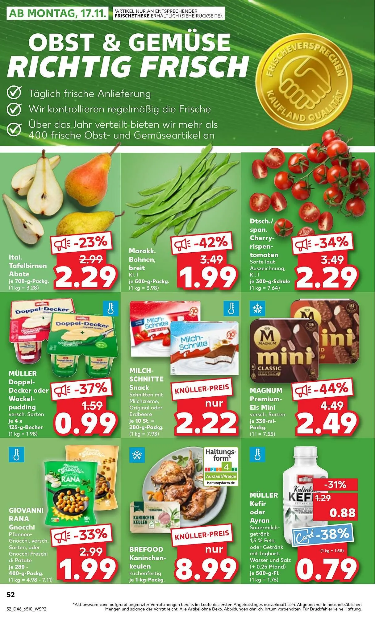 Kaufland Prospekt von 13. November bis 19. November 2025 - Prospekt seite 52
