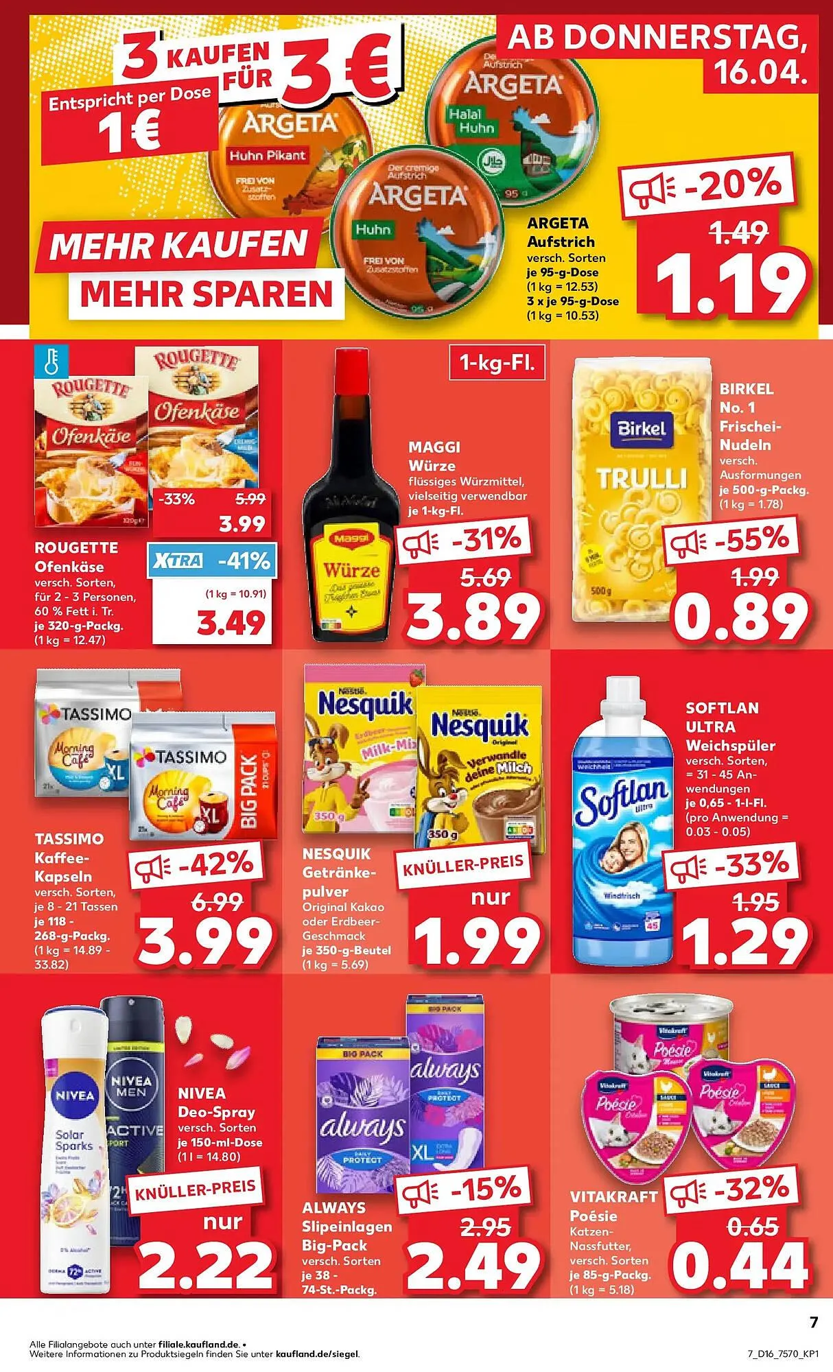 Kaufland Prospekt von 12. April bis 15. April 2026 - Prospekt seite 19