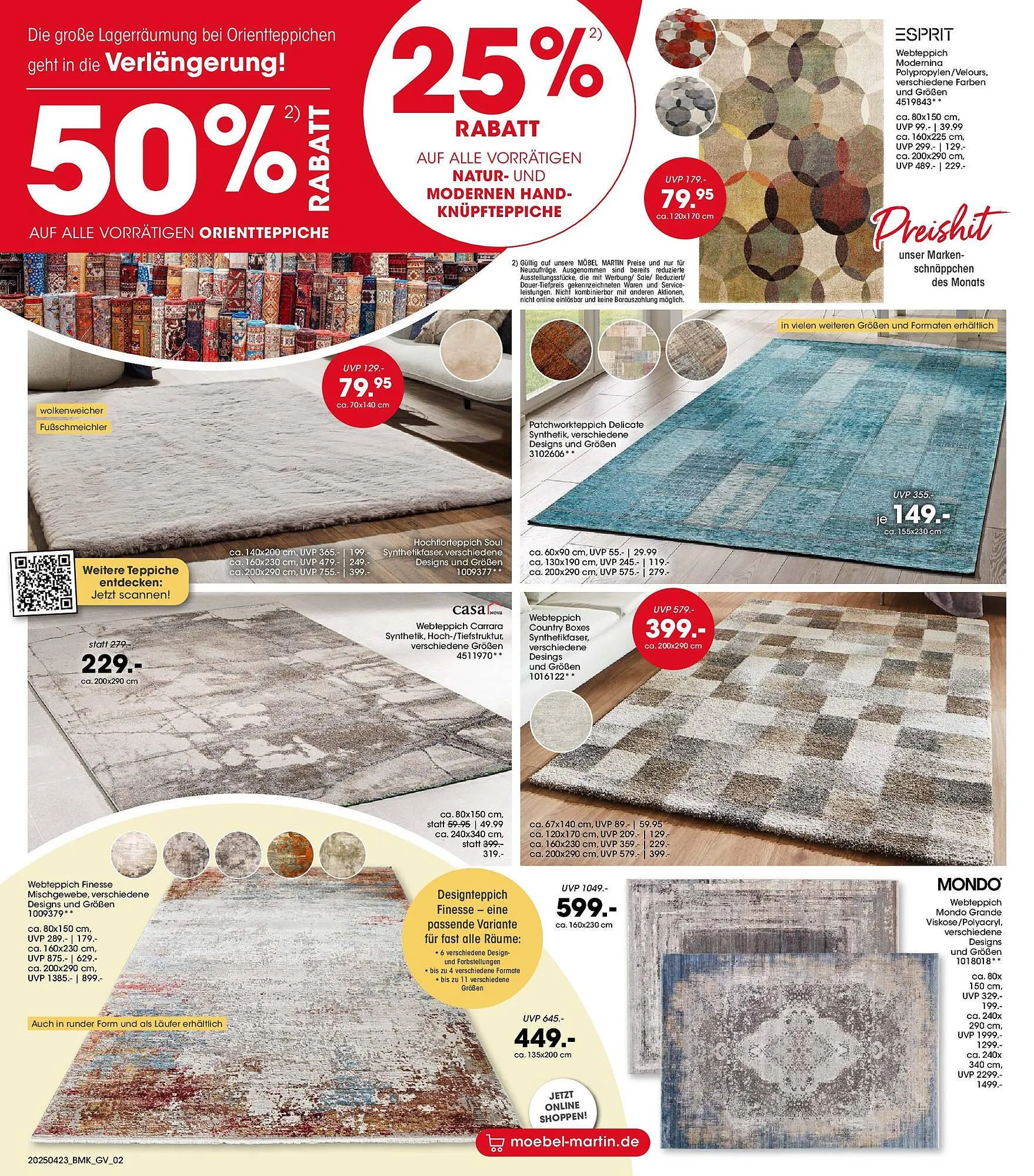 Möbel Martin Prospekt von 22. April bis 13. Mai 2025 - Prospekt seite 2