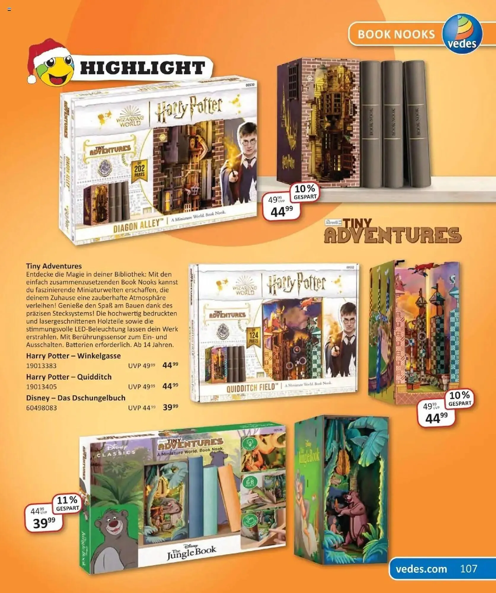 Vedes Prospekt von 29. September bis 6. Januar 2026 - Prospekt seite 107
