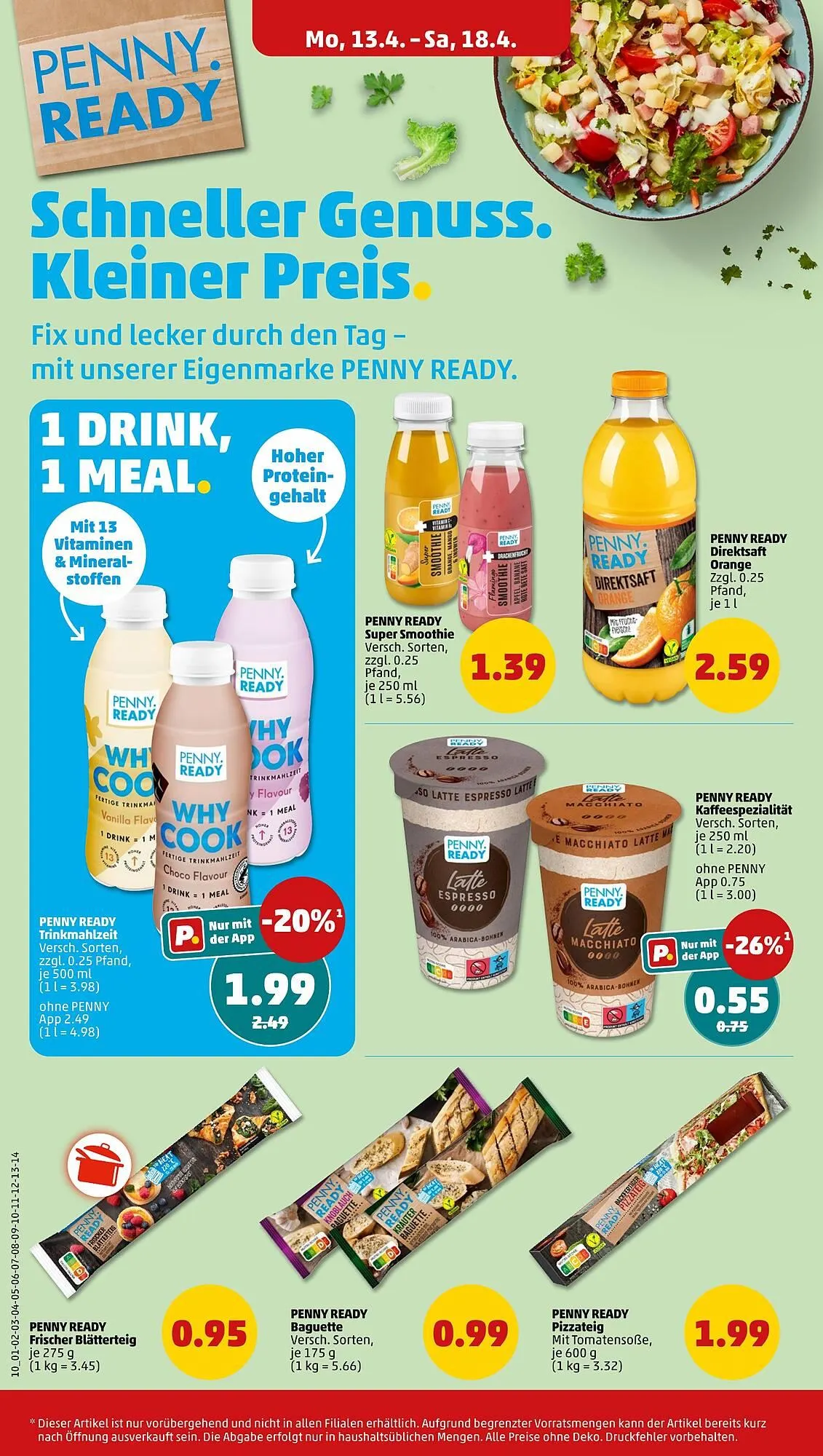 PENNY Prospekt von 13. April bis 18. April 2026 - Prospekt seite 14