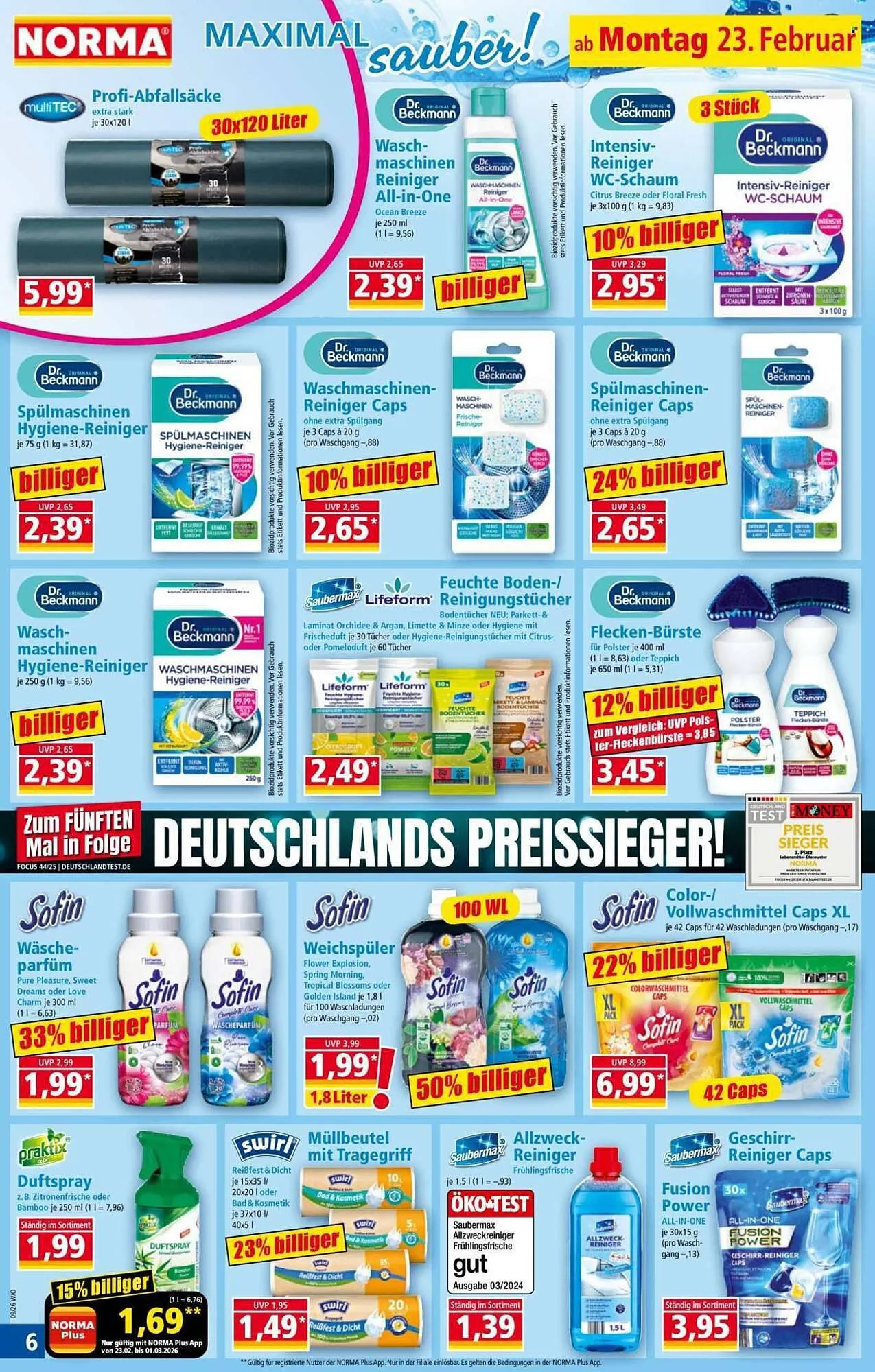 Norma Prospekt von 23. Februar bis 1. März 2026 - Prospekt seite 6