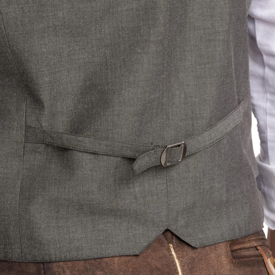 Herren Trachtenweste in Samt-Optik