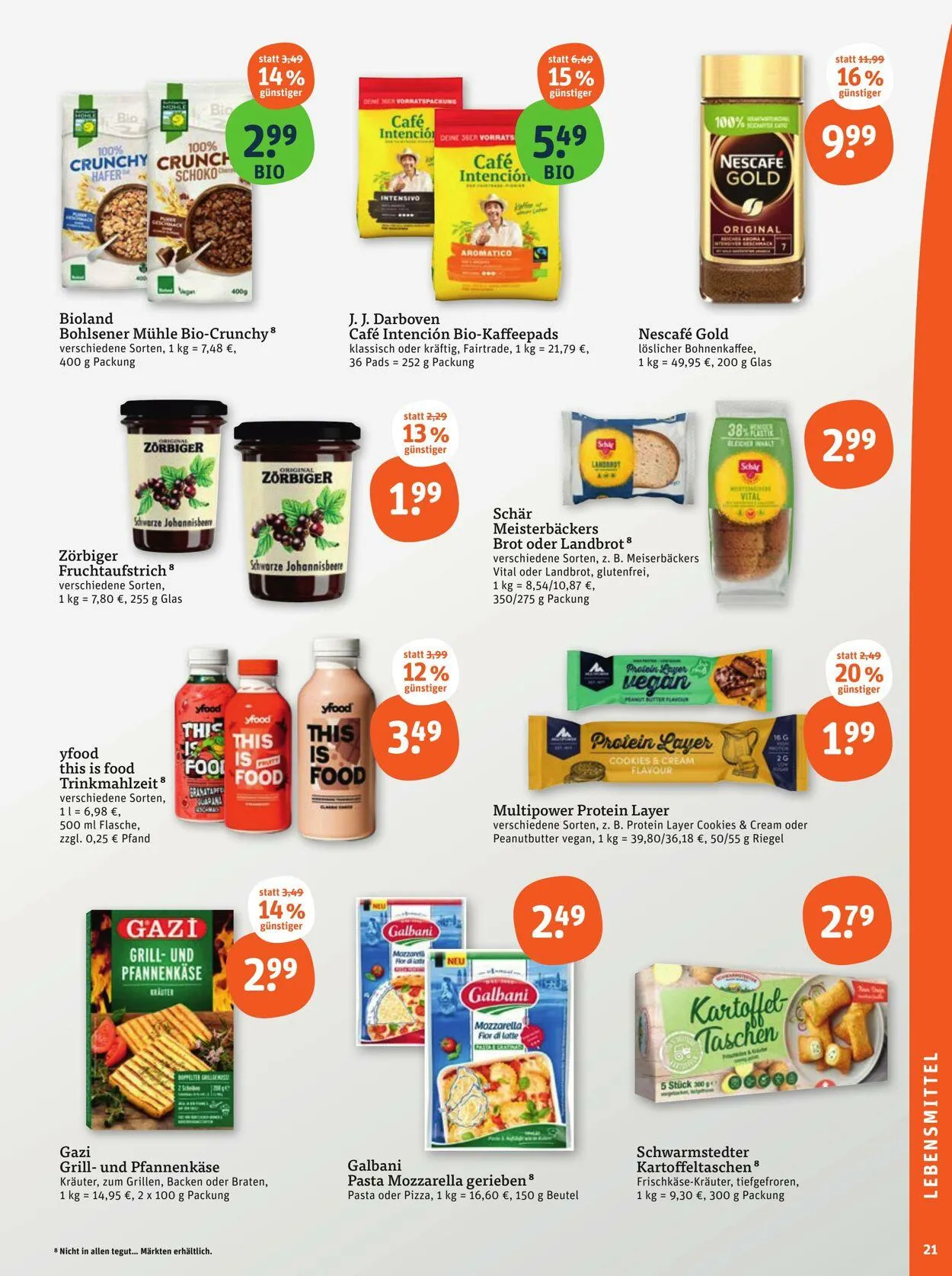 Tegut Aktueller Prospekt von 1. September bis 7. September 2025 - Prospekt seite 23