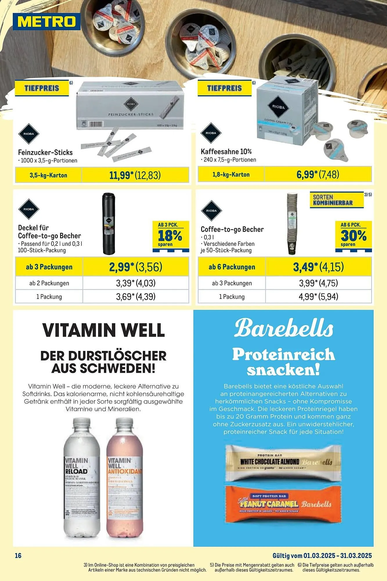 METRO Prospekt von 1. März bis 1. April 2025 - Prospekt seite 16