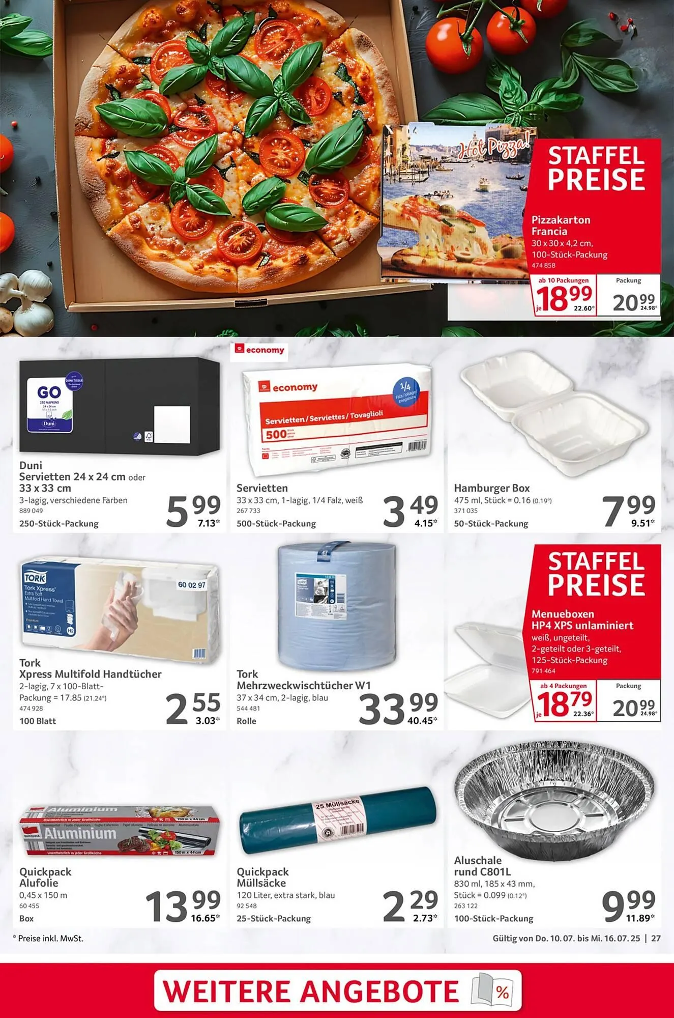 Selgros Prospekt von 10. Juli bis 17. Juli 2025 - Prospekt seite 27