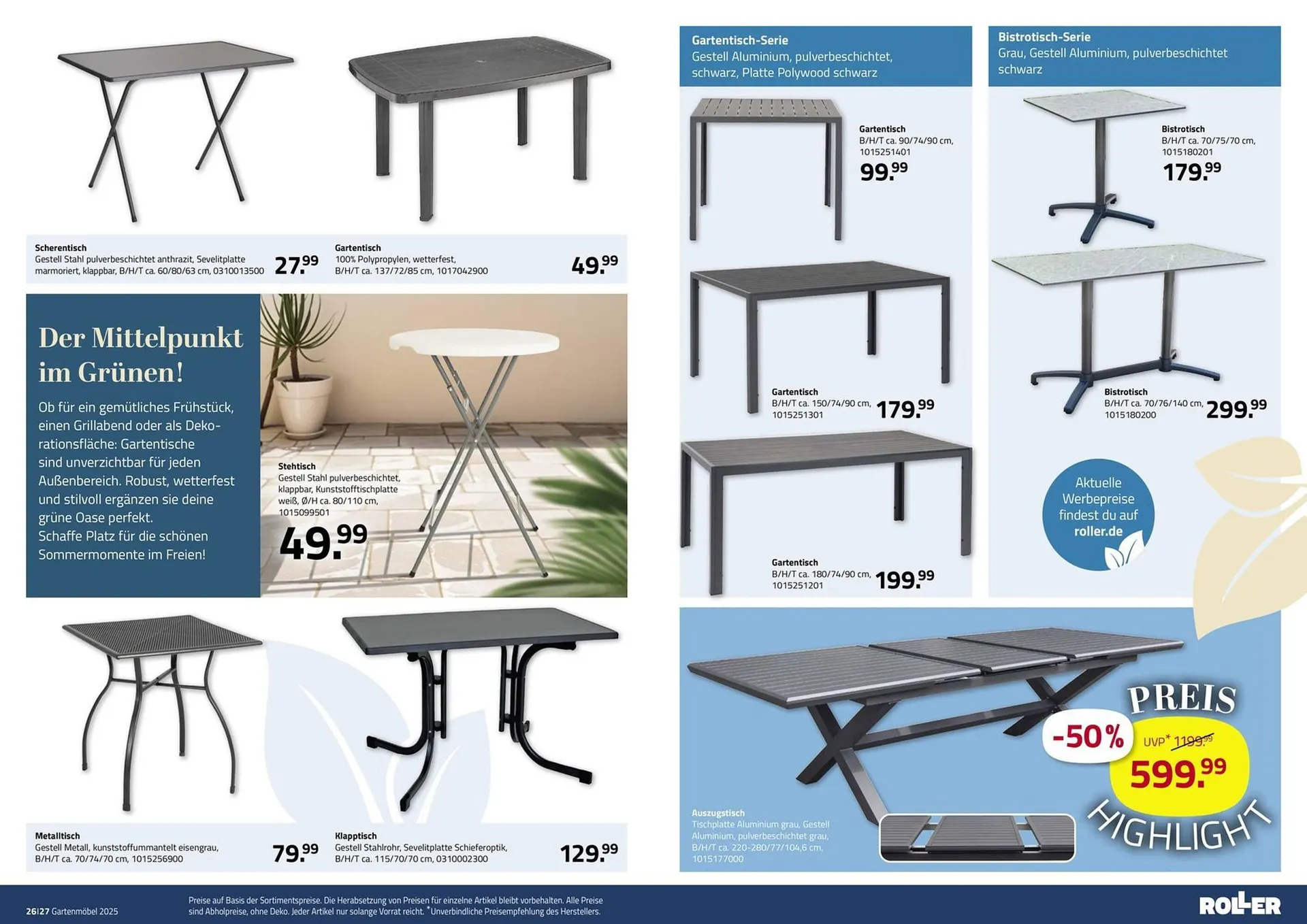 ROLLER Prospekt von 25. März bis 28. September 2025 - Prospekt seite 14