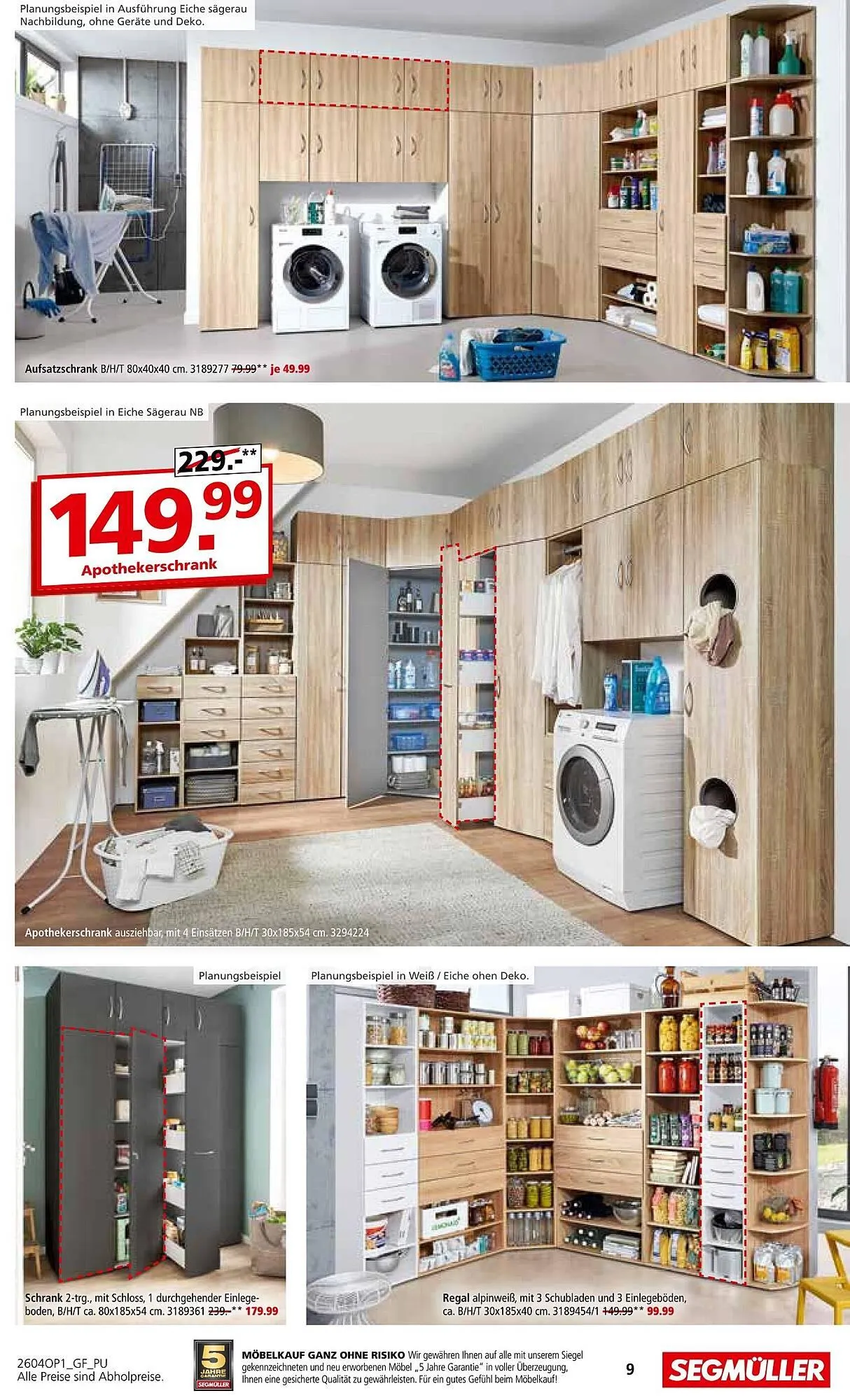 Segmüller Prospekt von 4. April bis 4. Juli 2026 - Prospekt seite 9