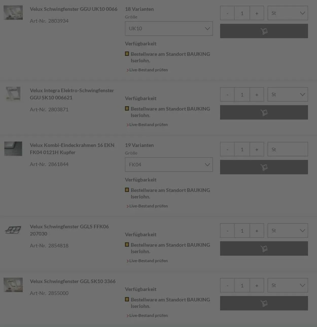 Bauking von 30. Juni bis 9. Juli 2025 - Prospekt seite 17