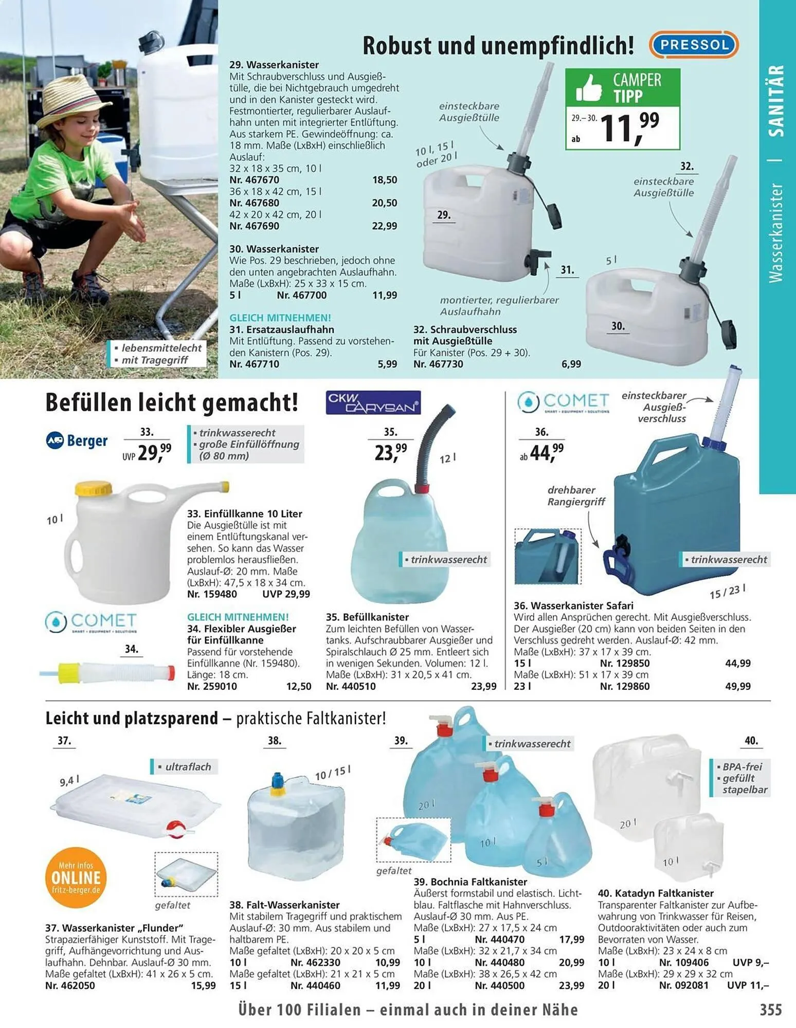 Fritz Berger Prospekt von 27. Mai bis 31. Dezember 2025 - Prospekt seite 359