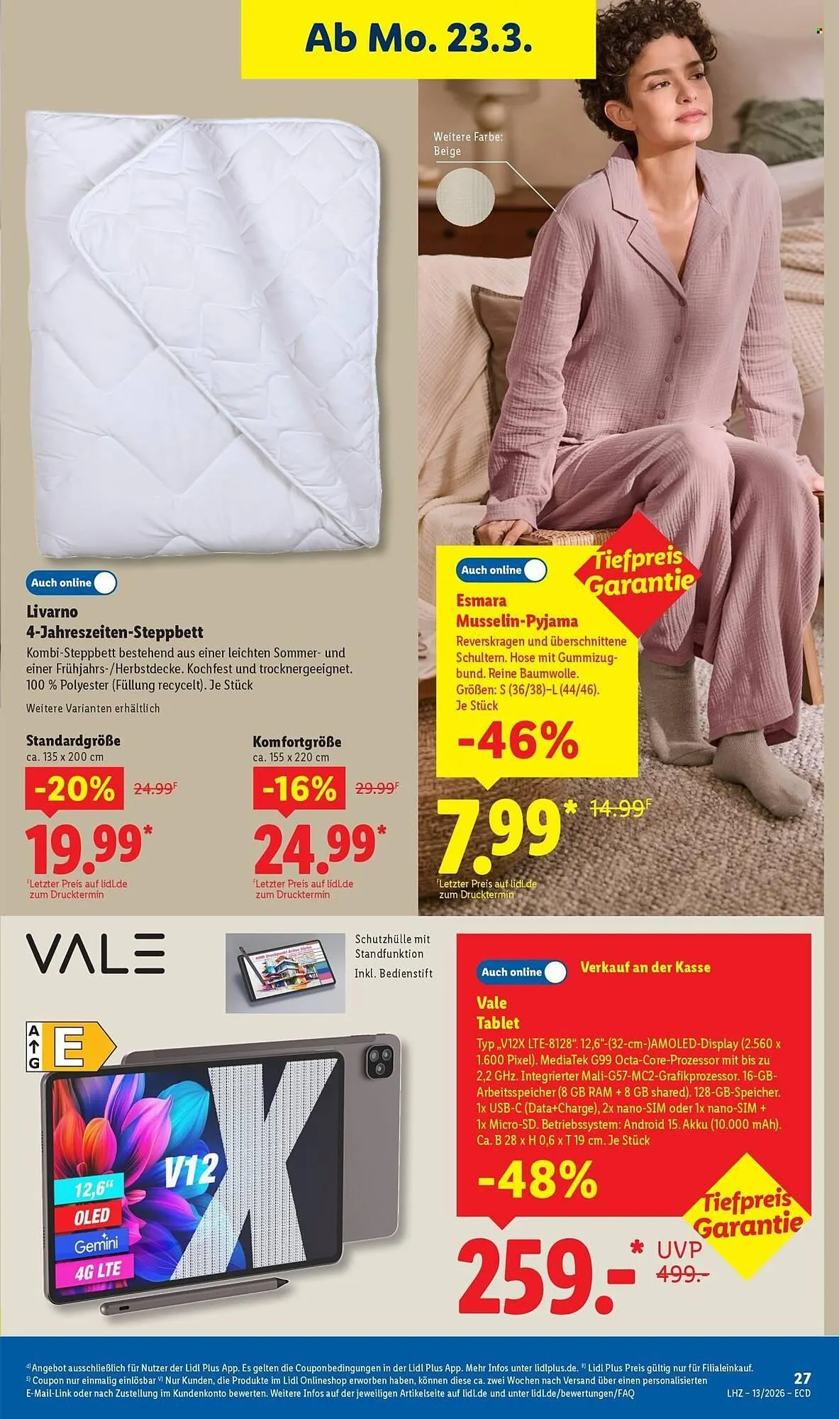 Lidl Prospekt von 23. März bis 28. März 2026 - Prospekt seite 15