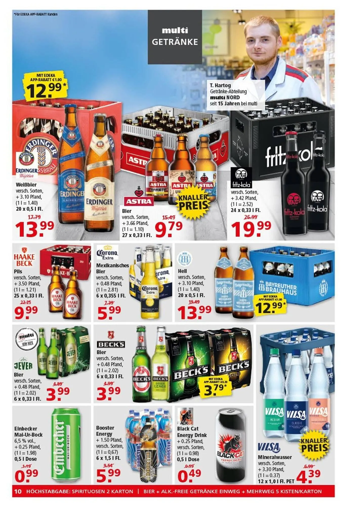 Multi Markt Prospekt von 23. April bis 26. April 2025 - Prospekt seite 10