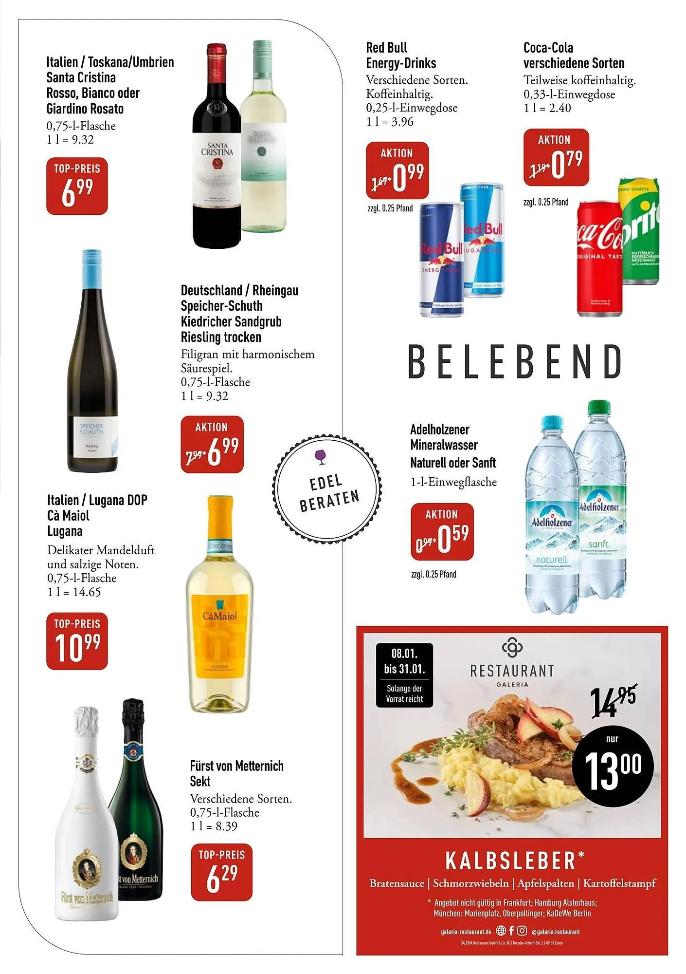 Galeria Markthalle Prospekt von 19. Januar bis 25. Januar 2026 - Prospekt seite 11