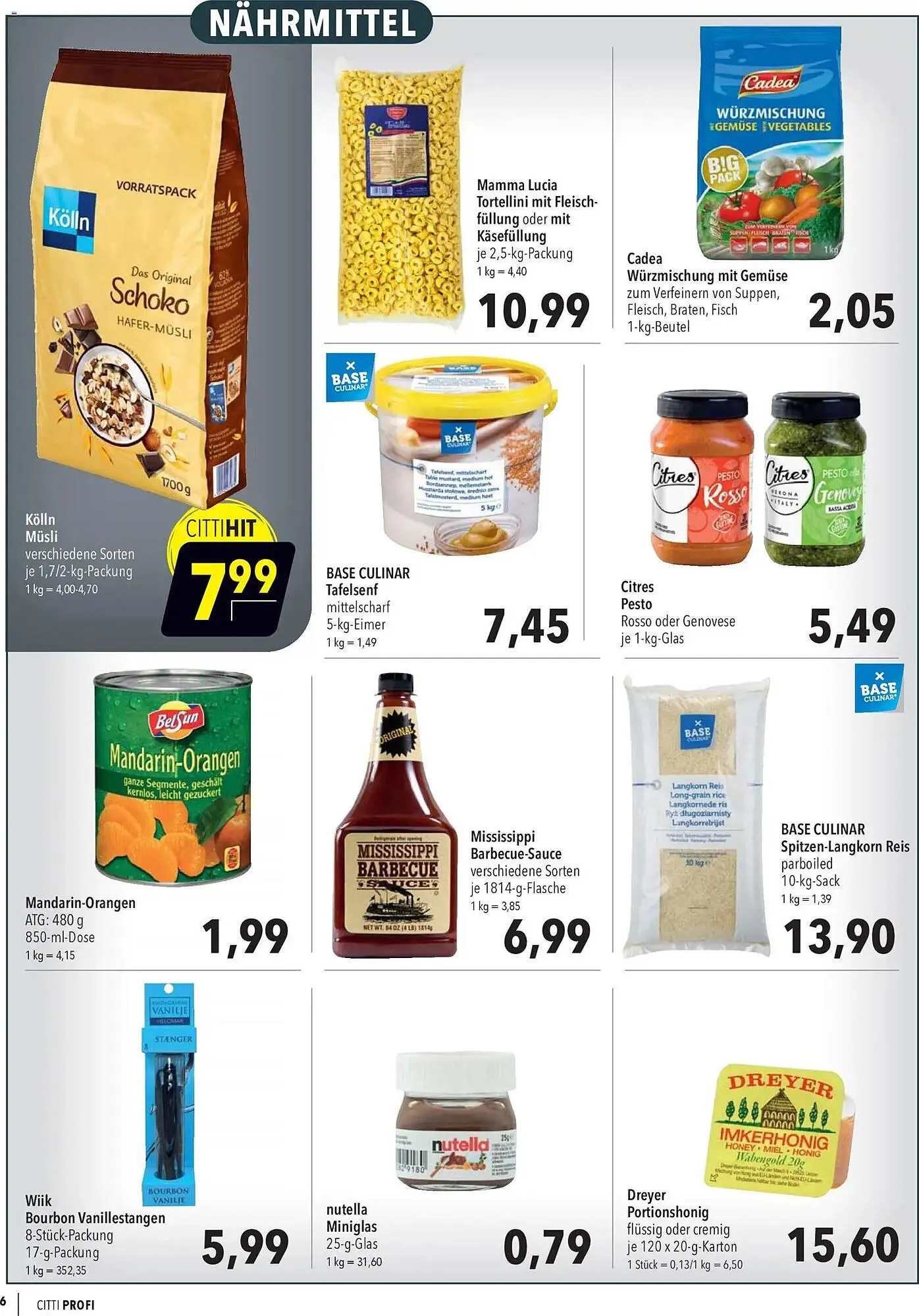 CITTI Markt Prospekt von 25. März bis 7. April 2026 - Prospekt seite 6