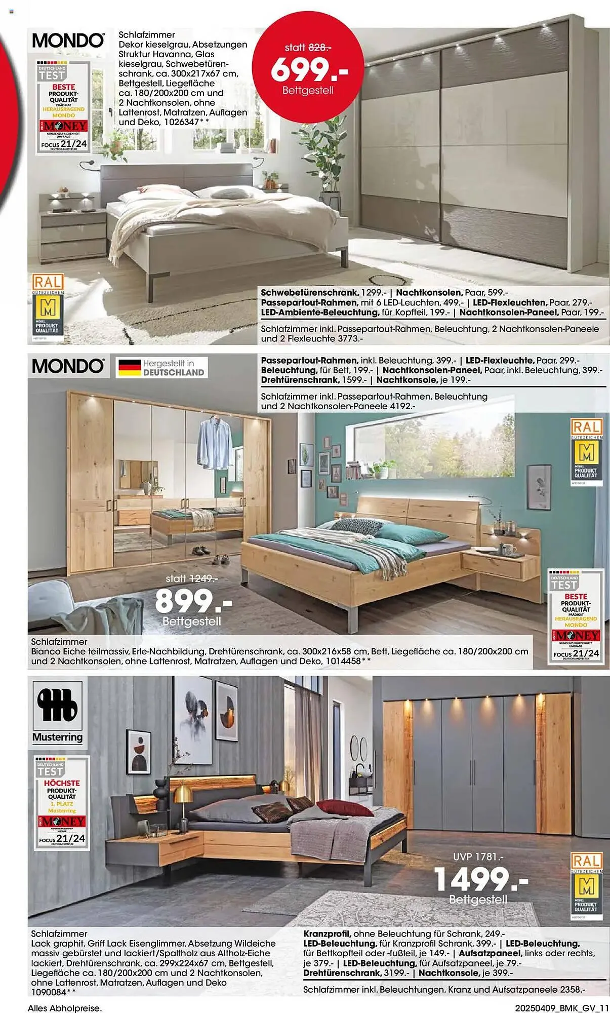 Möbel Martin Prospekt von 9. April bis 22. April 2025 - Prospekt seite 11