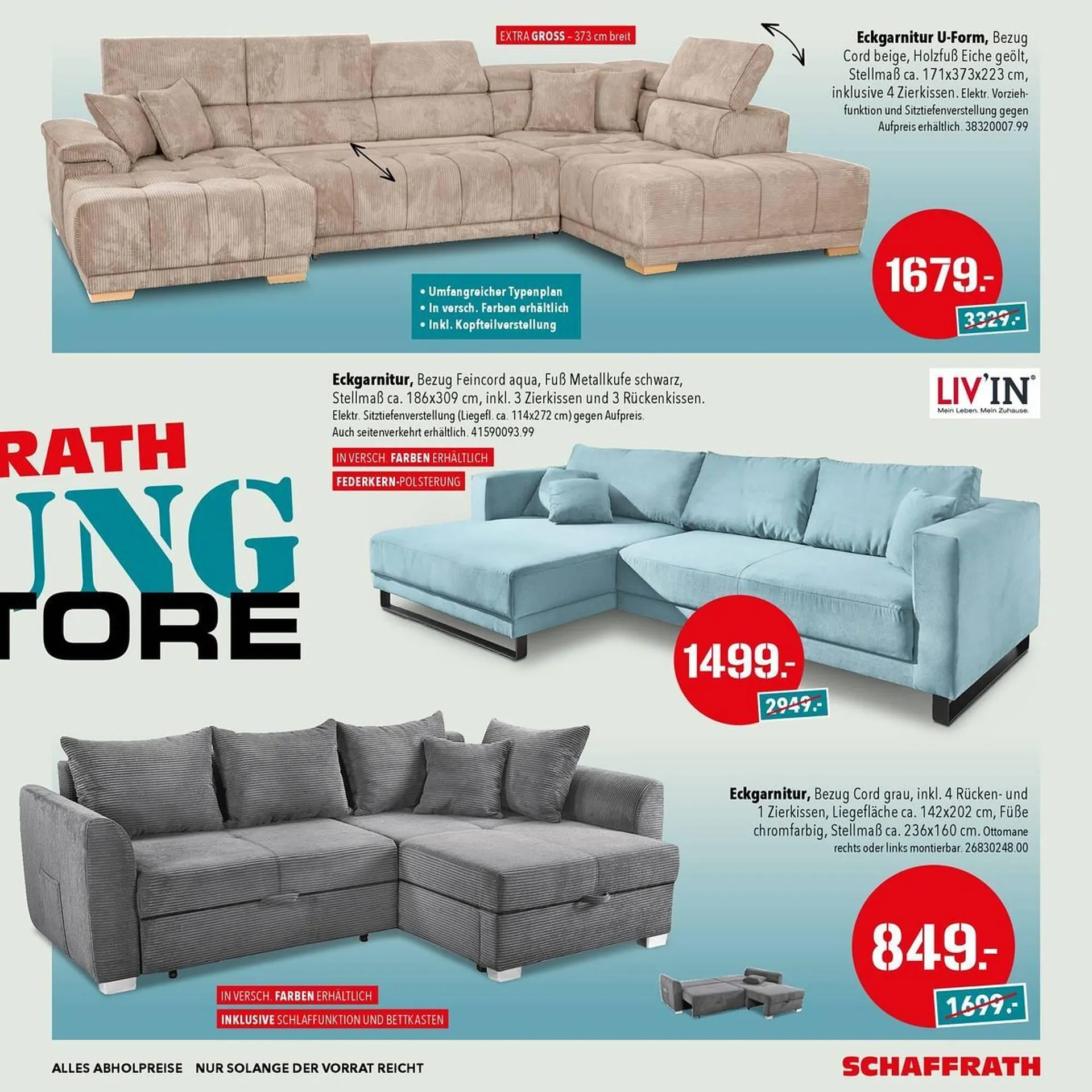 Schaffrath Prospekt von 9. August bis 31. August 2025 - Prospekt seite 15