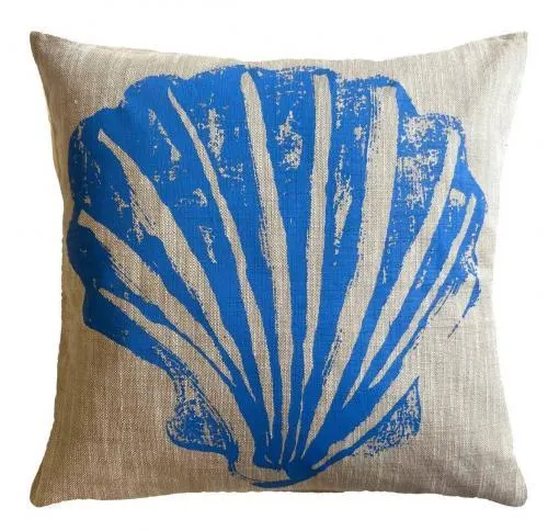 pad home Design Kissenhülle Shell blue