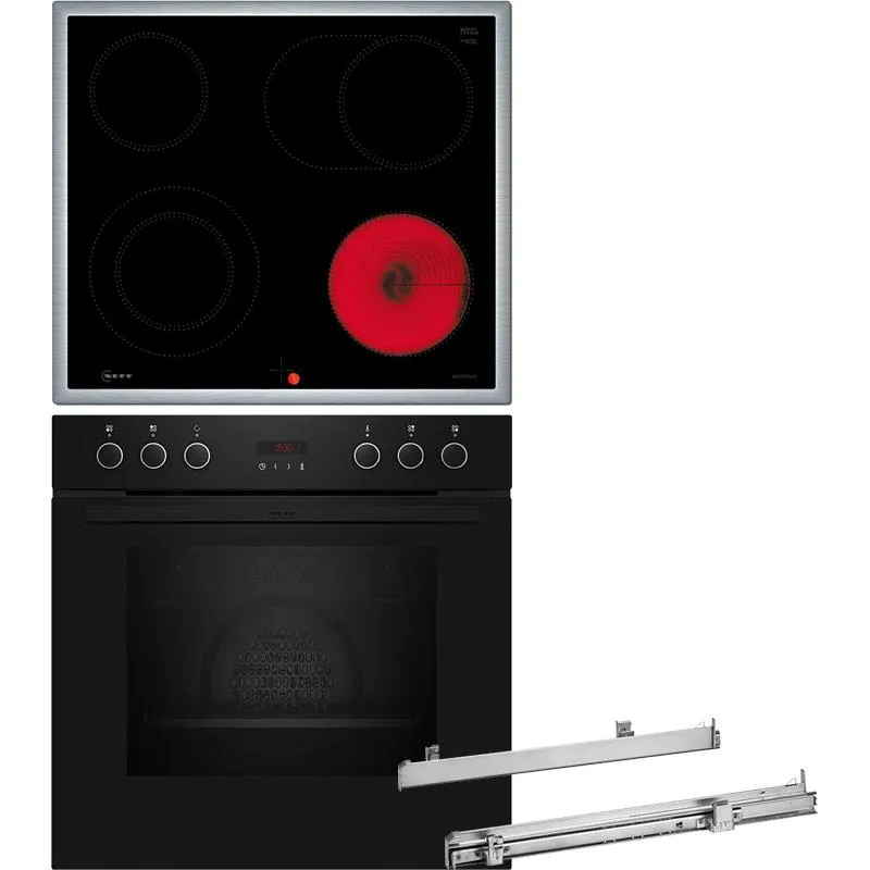 Einbauherd-Set Neff HLE 210 P = E2CCG6AK3 + M16SRF0M0 + Z11TI15X0
