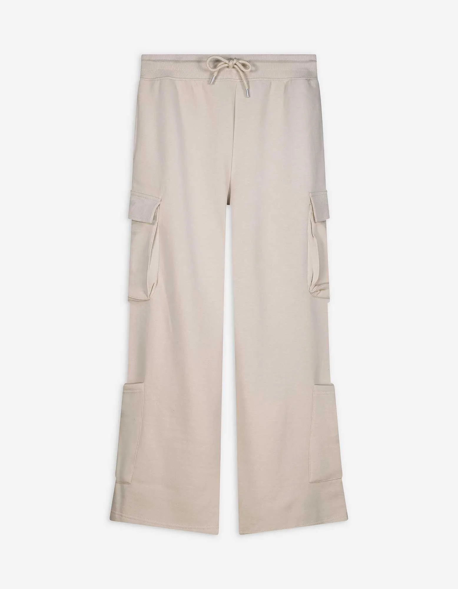 Cargohose - Elastischer Bund - beige