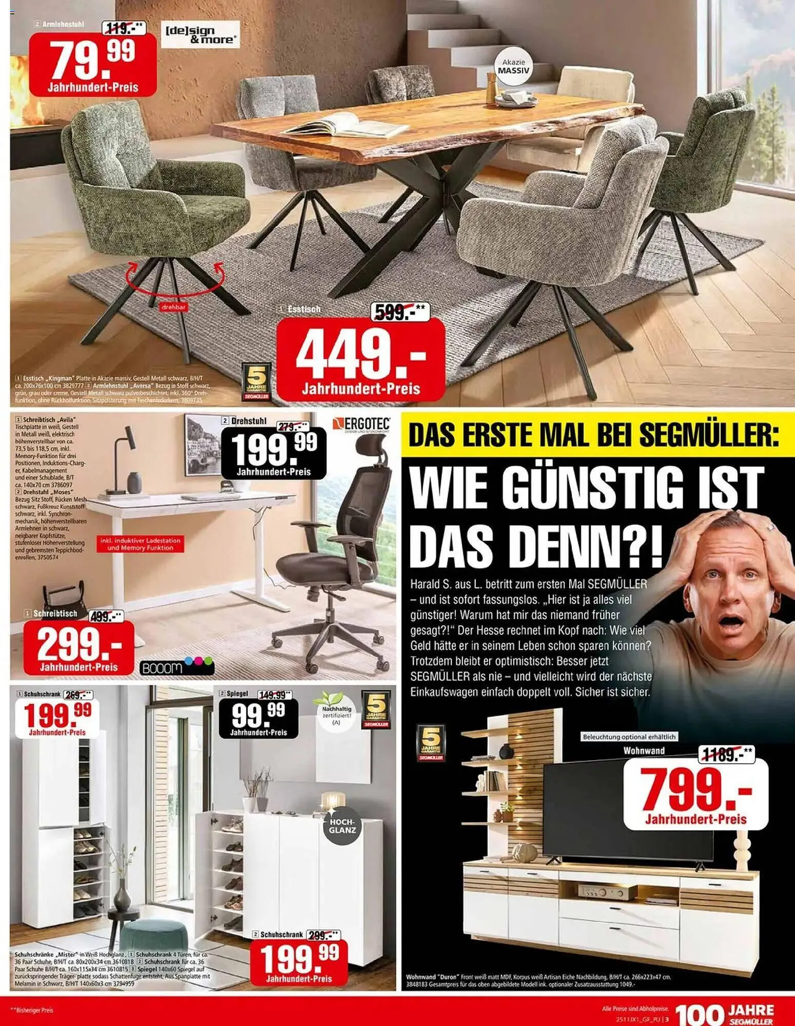 Segmüller Prospekt von 1. November bis 22. November 2025 - Prospekt seite 3