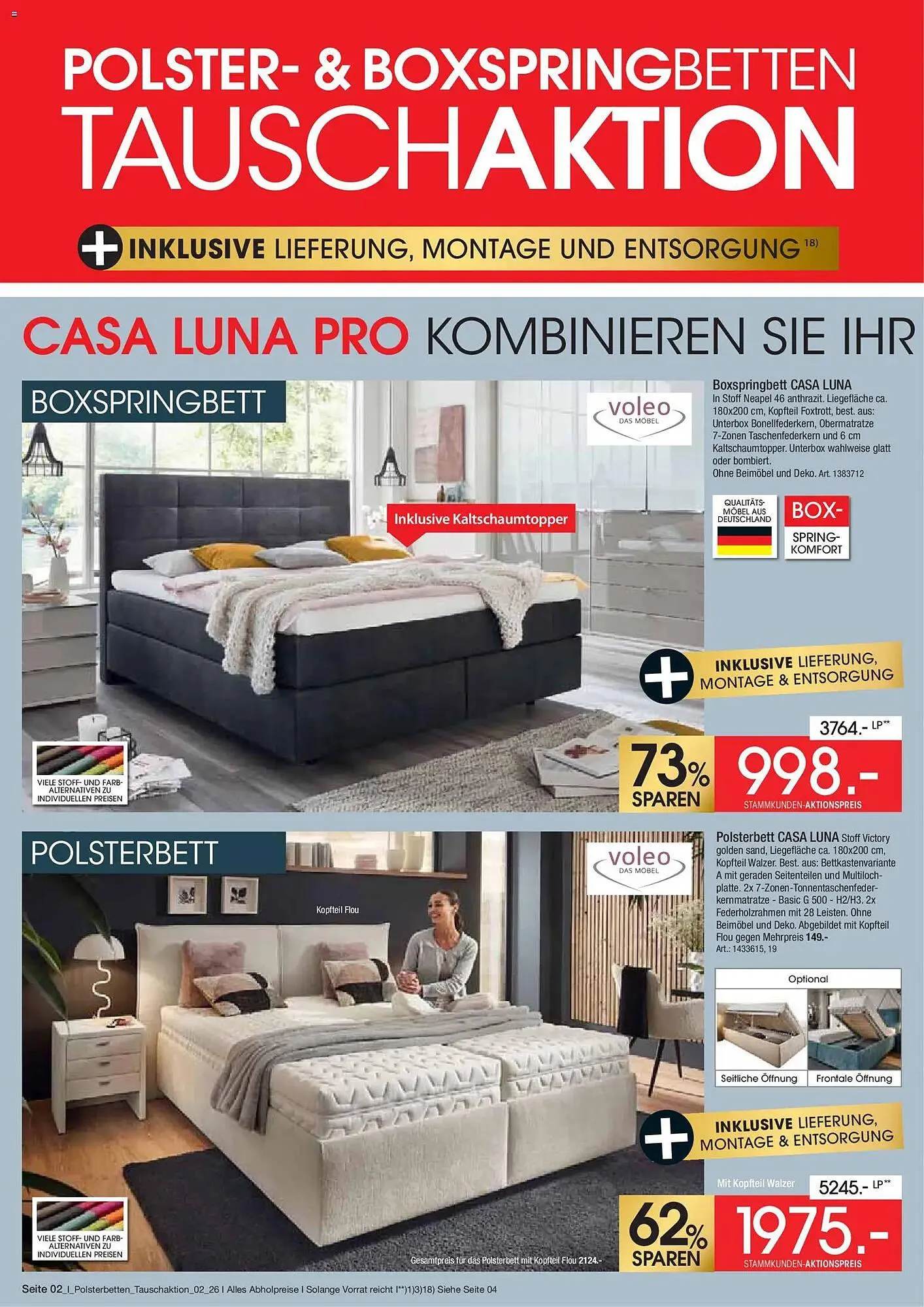 Zurbrüggen Prospekt von 8. Mai bis 23. Mai 2026 - Prospekt seite 2
