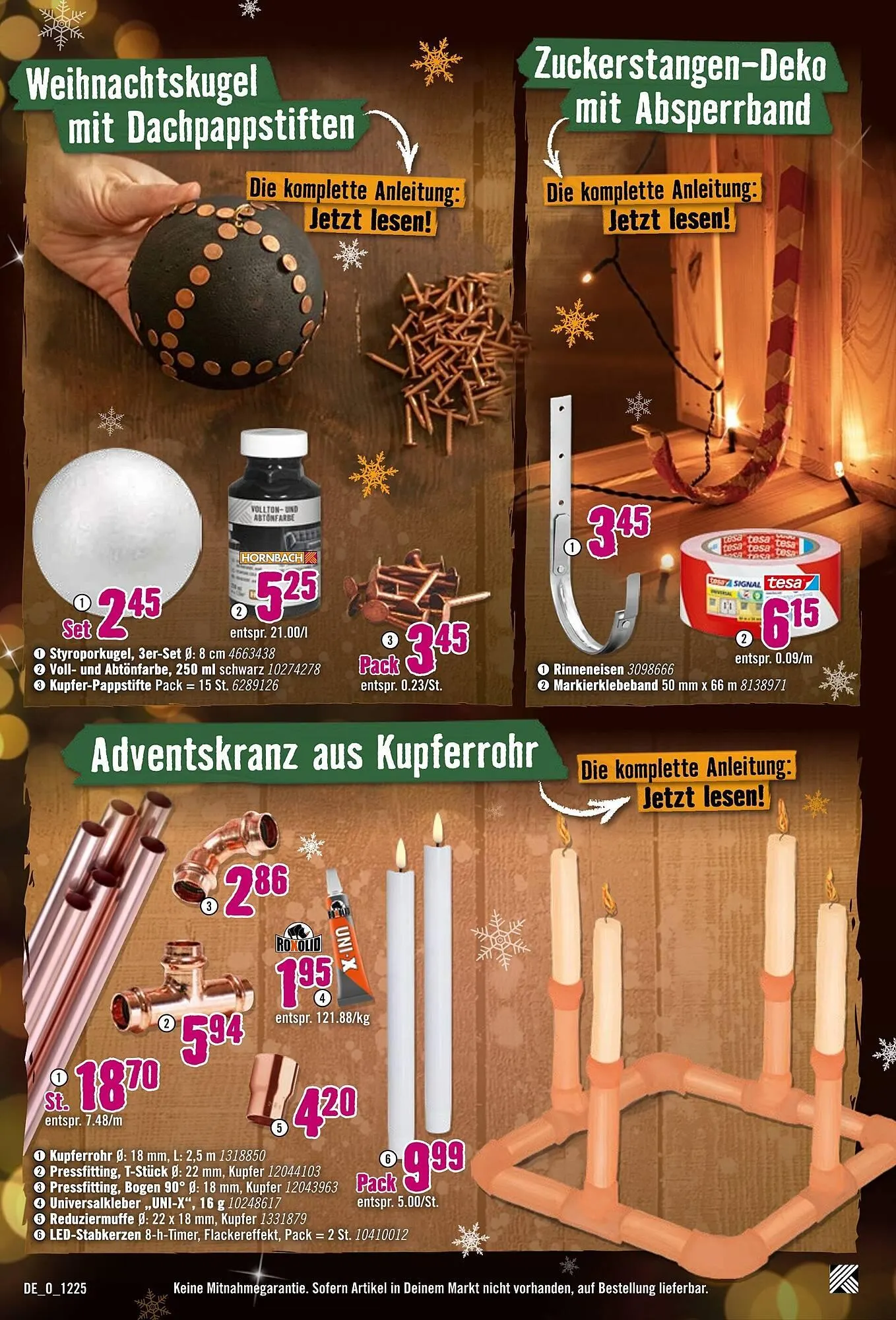 Hornbach Prospekt von 26. November bis 24. Dezember 2025 - Prospekt seite 9