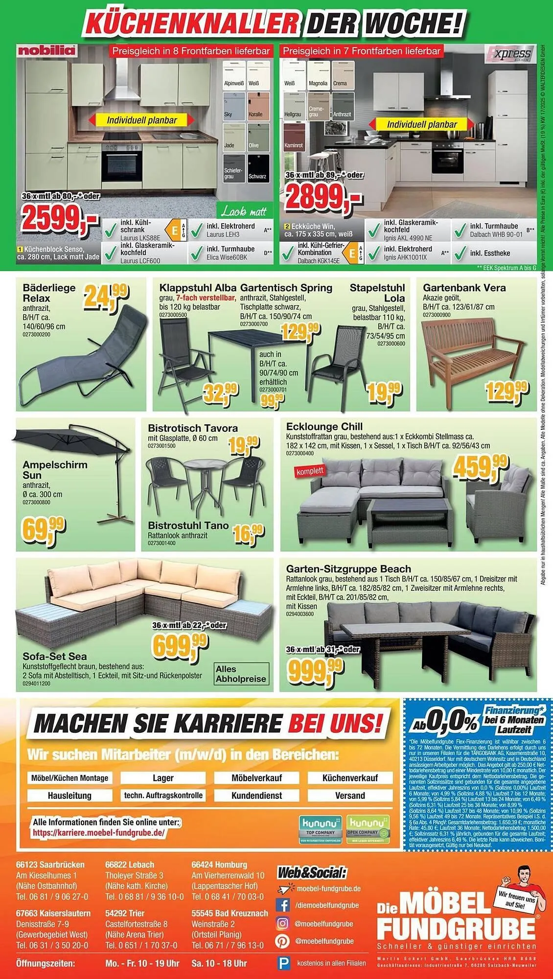 Möbelfundgrube Prospekt von 24. April bis 27. April 2025 - Prospekt seite 23