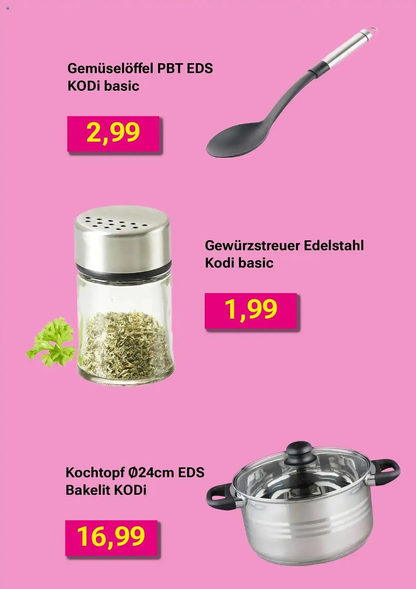 KODi Prospekt von 21. April bis 26. April 2025 - Prospekt seite 3