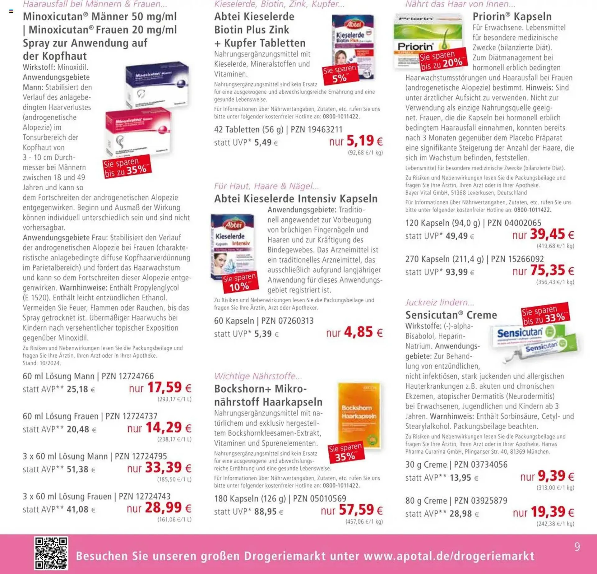 Apotal Prospekt von 1. Juli bis 15. Juli 2025 - Prospekt seite 9