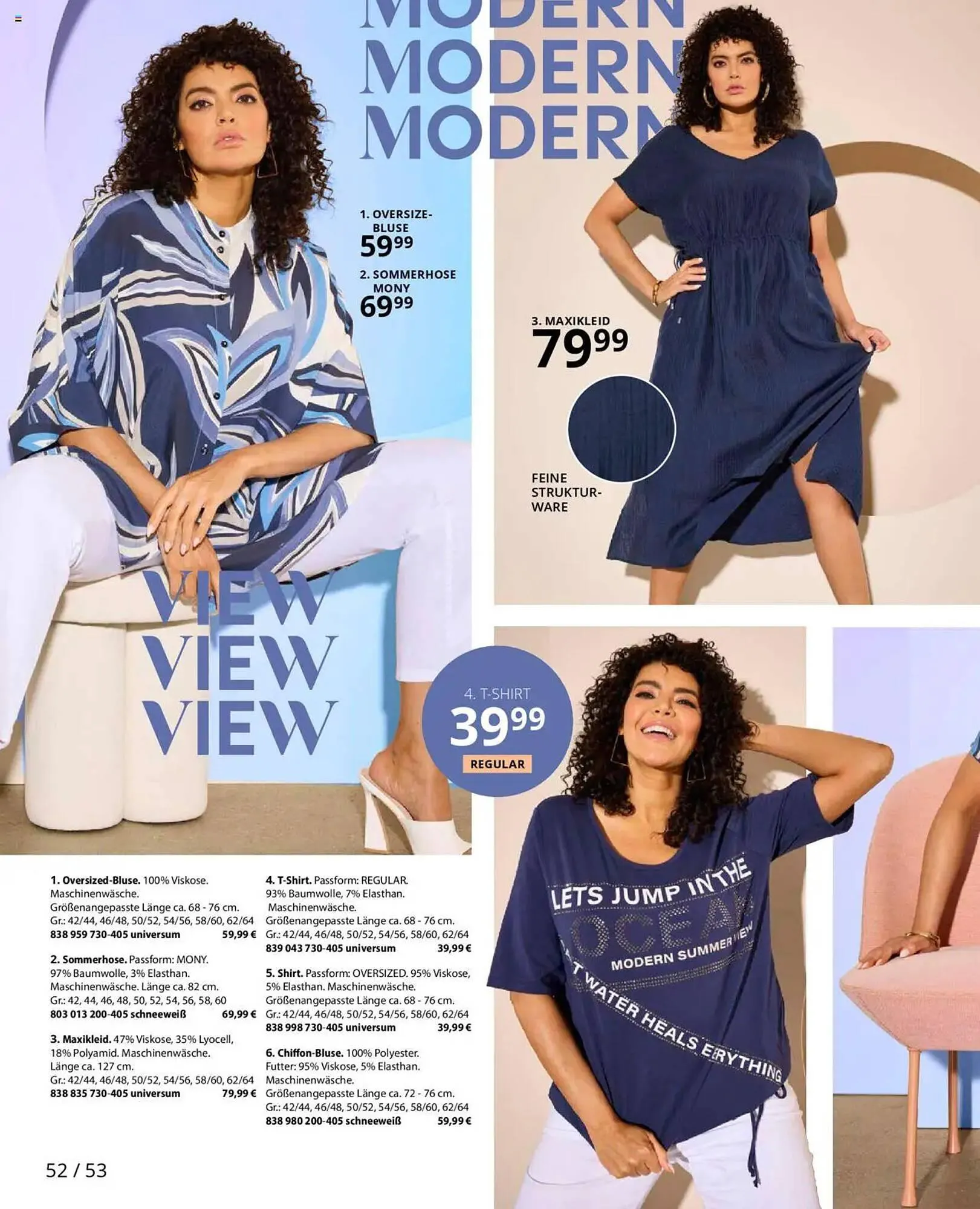 Ulla Popken Prospekt von 1. Mai bis 31. Mai 2025 - Prospekt seite 52